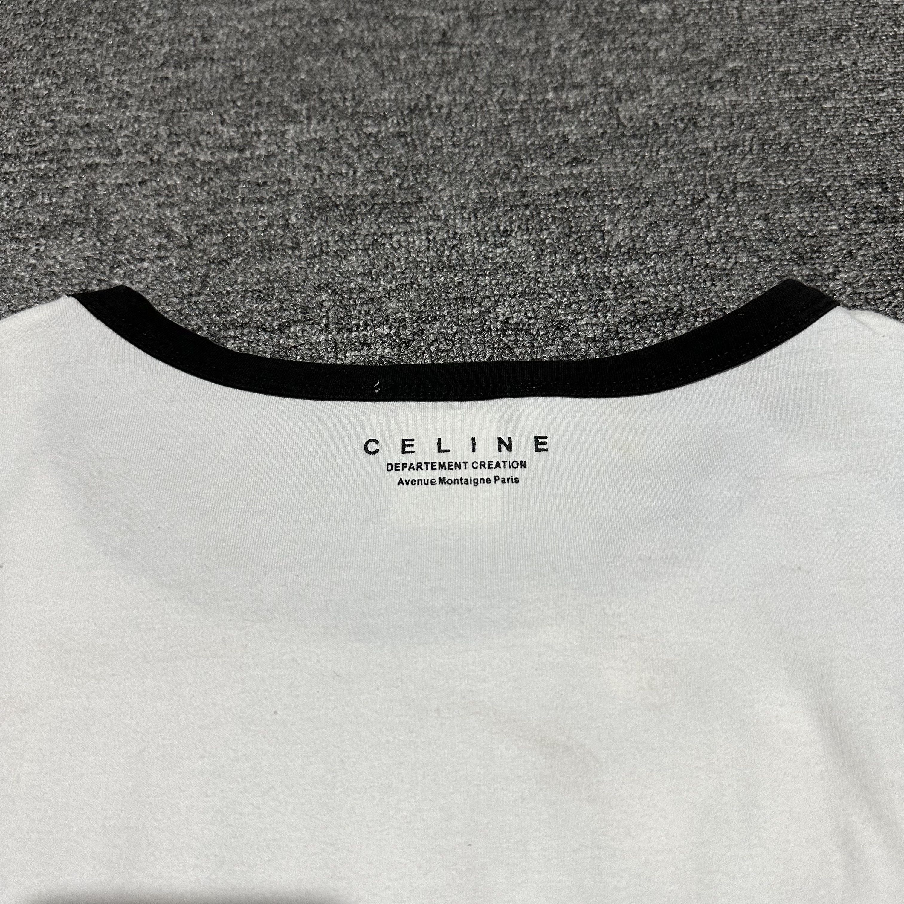 Celine Vintage Celine Tee Size US XL / EU 56 / 4 - 4 Thumbnail