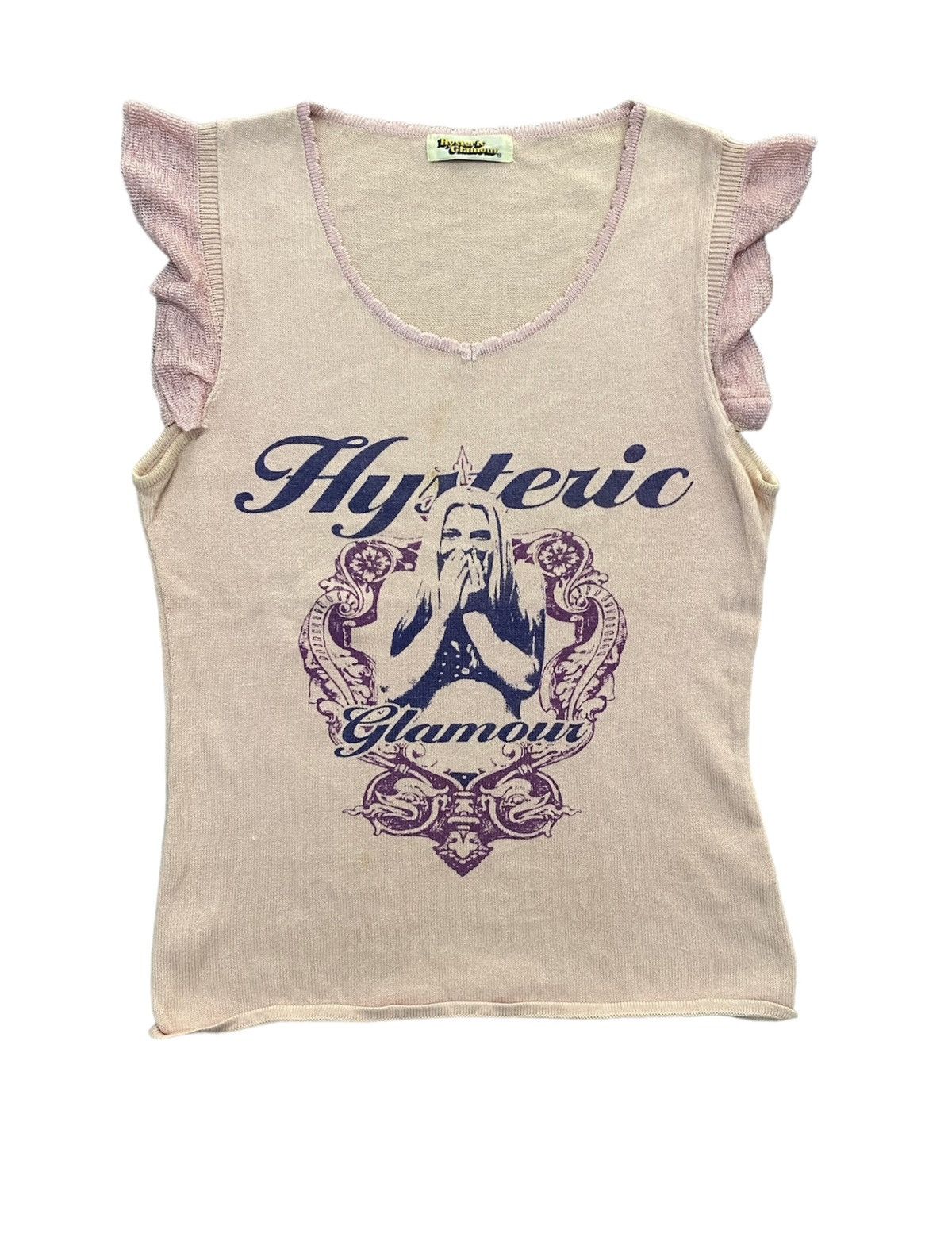 Hysteric Glamour 1990s Hysteric Glamour - Sexpert Glitter Top