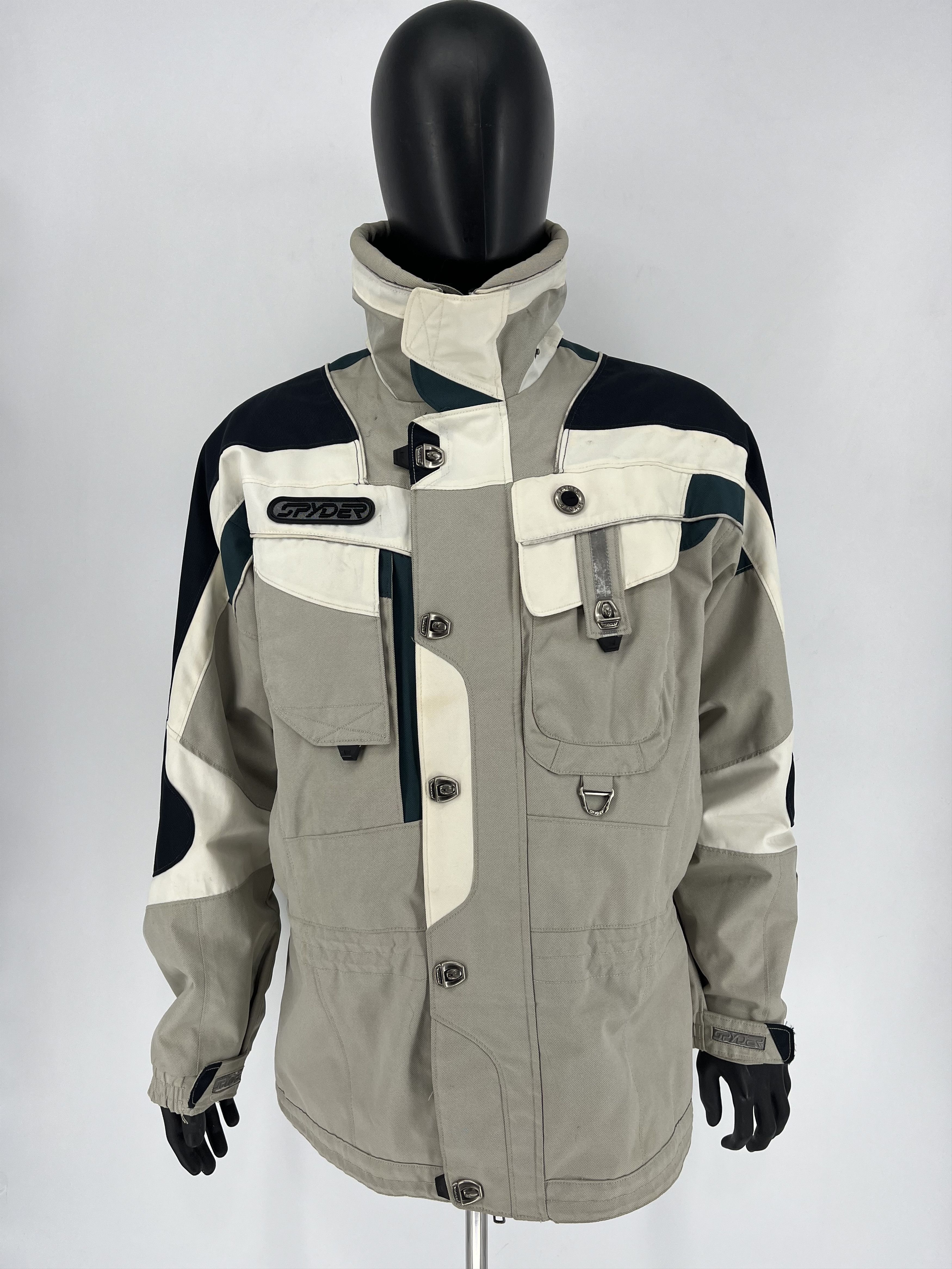 Spyder Spyder Men L White Ski Snowboarding Insulated Winter Coat De Size US L / EU 52-54 / 3 - 1 Thumbnail