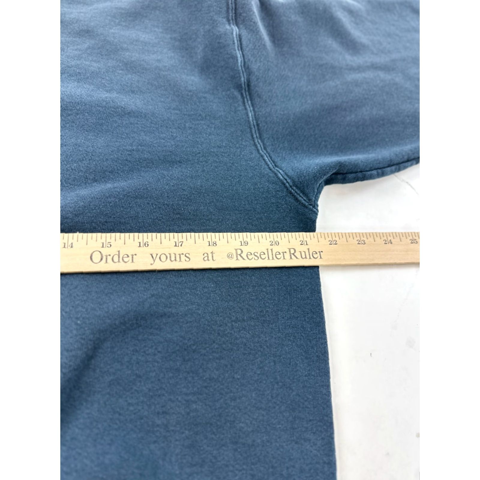 Fruit Of The Loom OPB Sweatshirt Adult Large Blue Heavy Cotton Regular Crew Neck Pullover Size US L / EU 52-54 / 3 - 8 Thumbnail