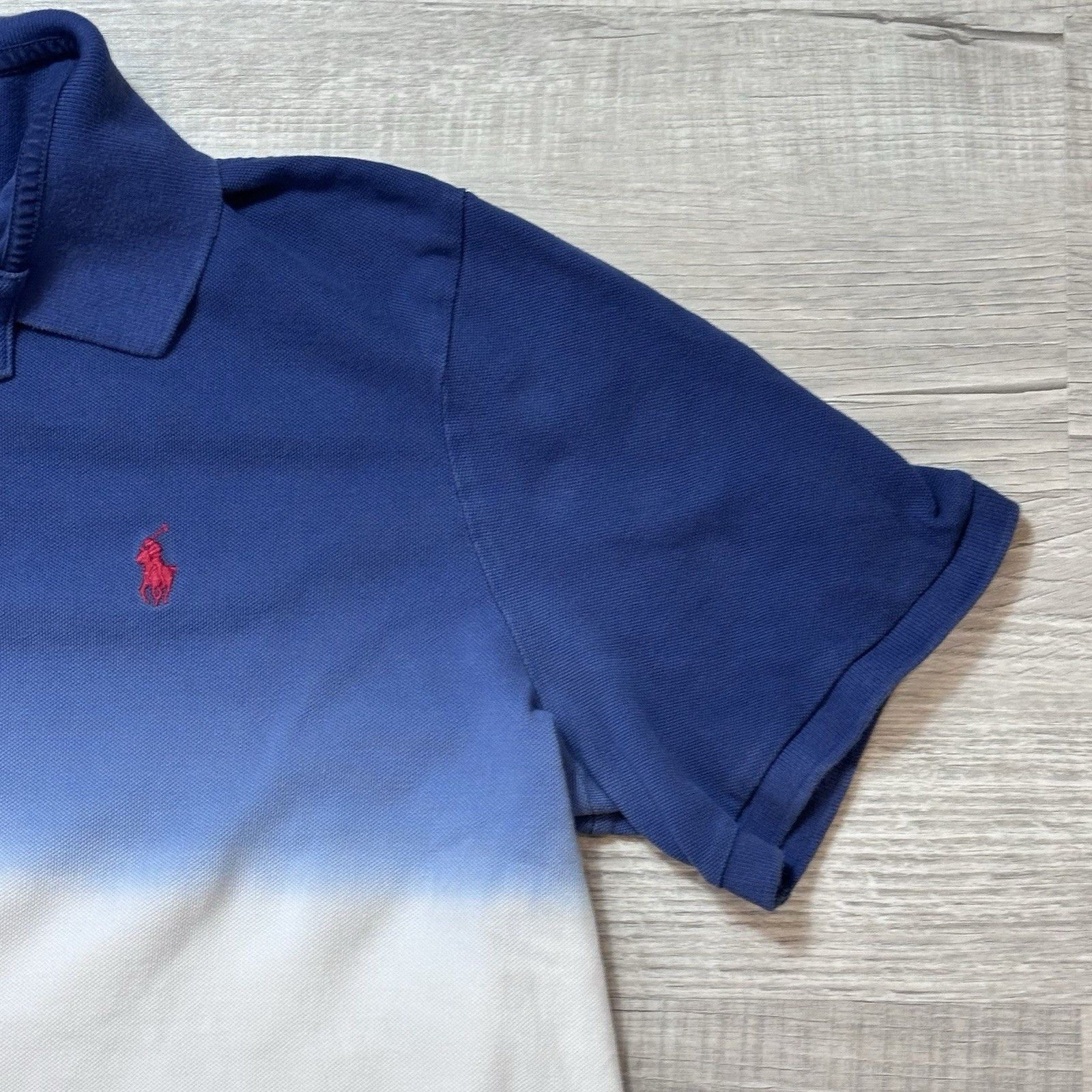 Polo Ralph Lauren Polo Ralph Lauren Shirt Mens Ombre Dip Dye Polo Shirt Size US L / EU 52-54 / 3 - 4 Thumbnail