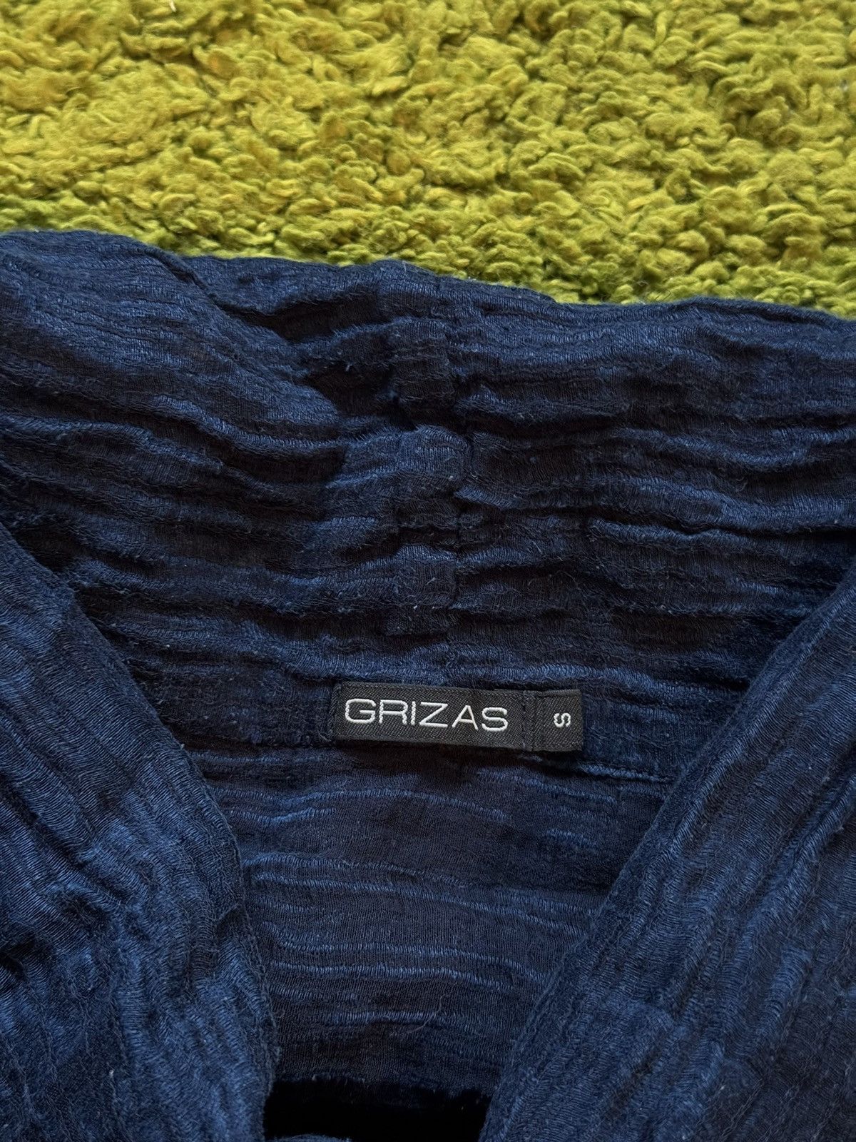 Hysteric Glamour × If Six Was Nine Grizas avant garde crinkle plisse cowl neck blouse top Size S / US 4 / IT 40 - 3 Thumbnail