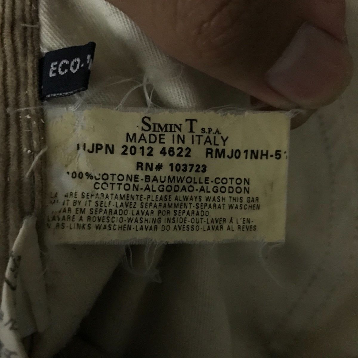Armani Vintage Armani Jeans Acid Wash Pants Size US 34 / EU 50 - 18 Thumbnail