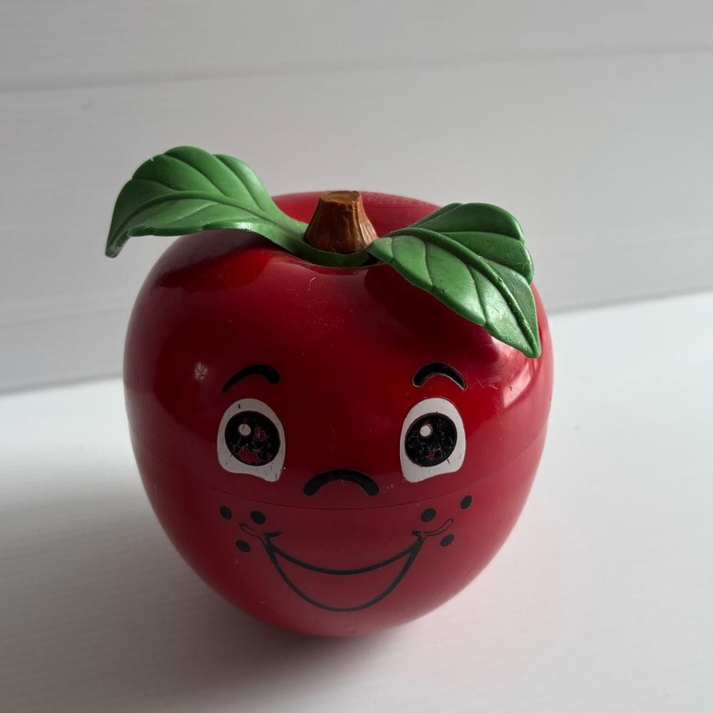 Designer Vintage 1972 Fisher-Price Happy Apple Size ONE SIZE - 2 Thumbnail