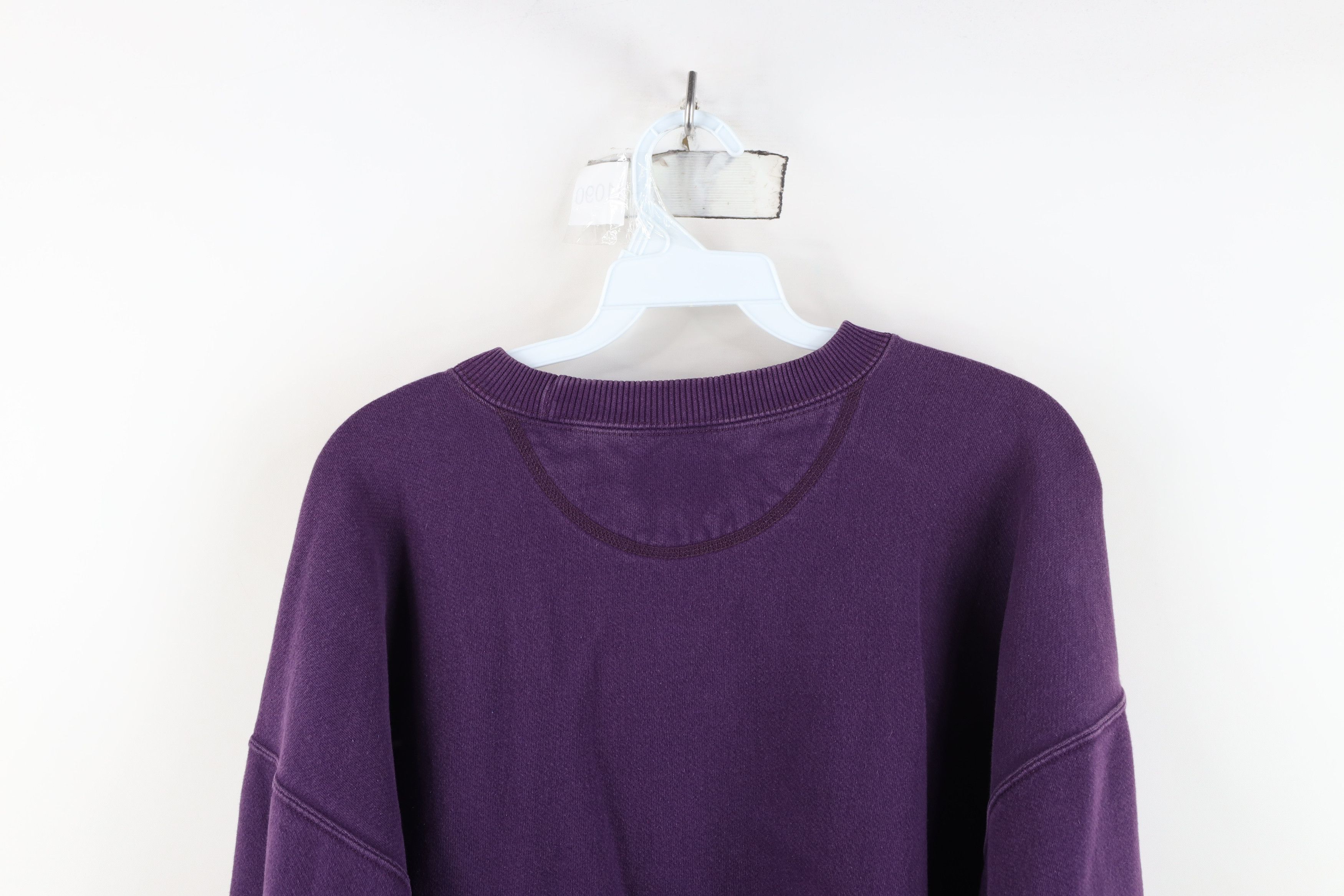 Vintage Vintage 90s Streetwear Heavyweight Crewneck Sweatshirt Size XL / US 12-14 / IT 48-50 - 9 Thumbnail