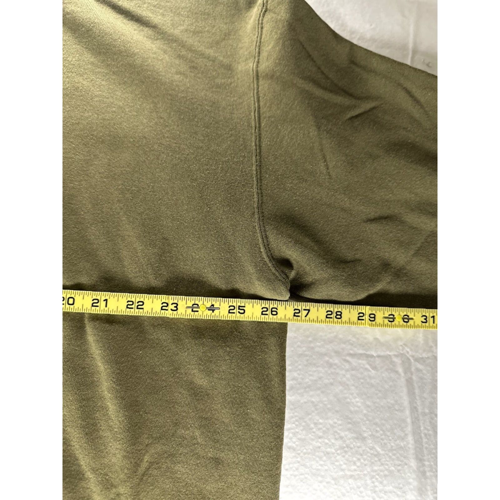 Olive VINTAGE USMC Sweater Mens 2XL Olive Green Pullover Sweatshirt Knit 90s Marine Logo Shirt Mens Regular Size 2XL Green 1990s Size US XXL / EU 58 / 5 - 7 Thumbnail
