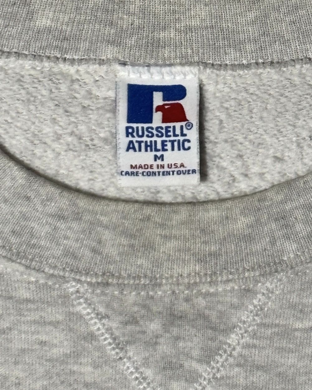 Russell Athletic 1990’s Russell Athletic “UCI” Ash Grey Sweatshirt Size US M / EU 48-50 / 2 - 5 Thumbnail