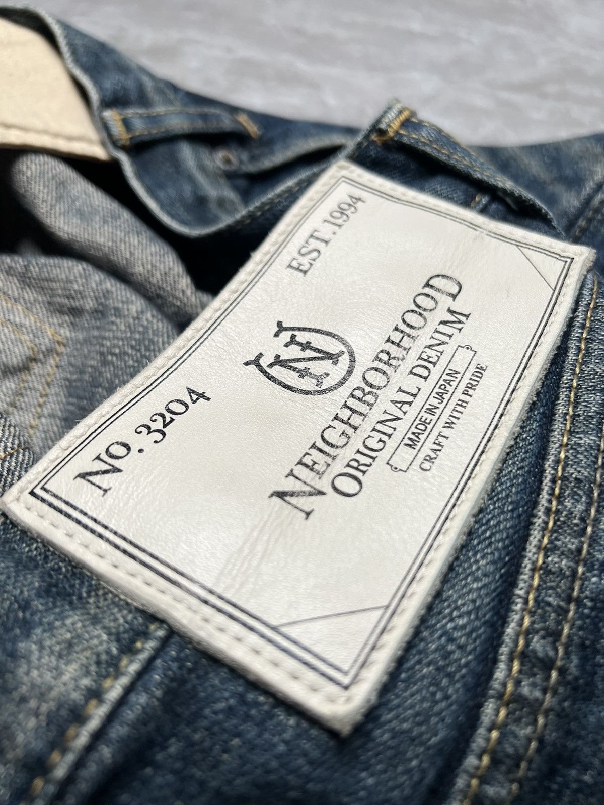 Neighborhood Neighborhood 14oz Washed Dp Narrow Jeans Size US 29 - 15 Thumbnail