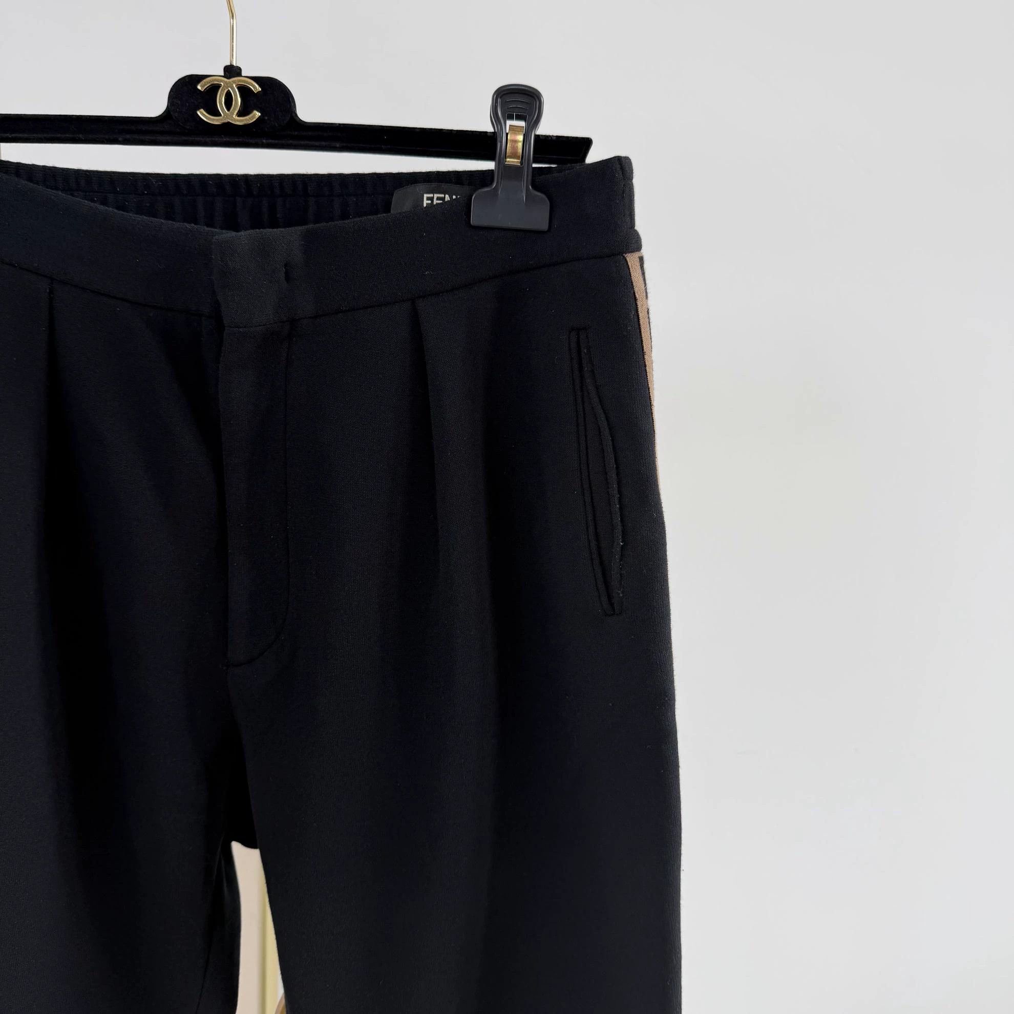 Fendi Fendi Black Casual Pants 48 6754 Size US 32 / EU 48 - 4 Thumbnail