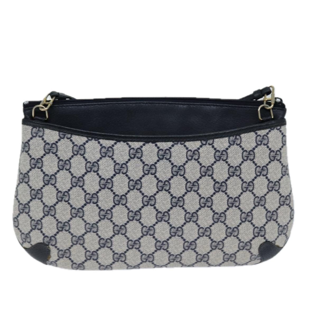 Gucci GUCCI GG Supreme Sherry Line Shoulder Bag Pvc Navy Red 39 Size ONE SIZE - 2 Thumbnail