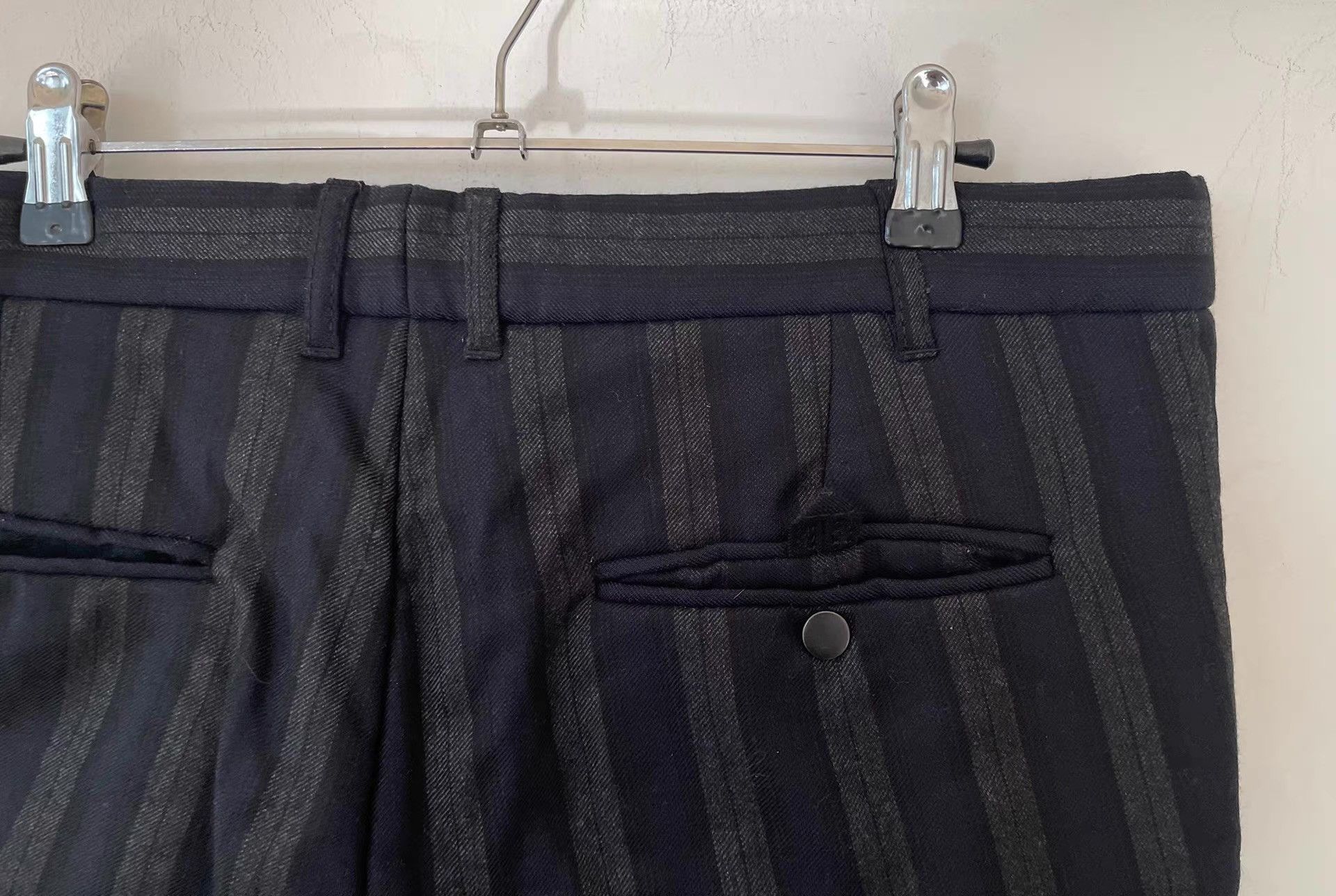 Ann Demeulemeester Ann Demeulemeester Men's Quilted Striped Casual Pants Ｑ21 Size US 34 / EU 50 - 4 Thumbnail