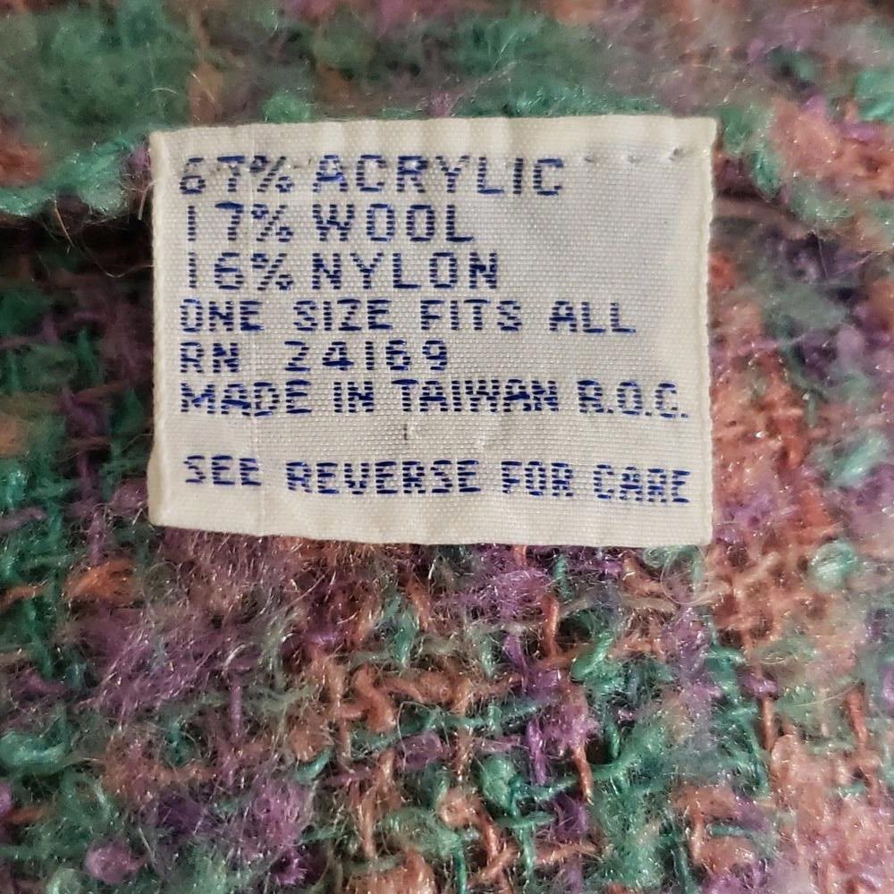 Designer CT827 Ladies Wool Pastel Colors Scarf Size ONE SIZE - 5 Thumbnail