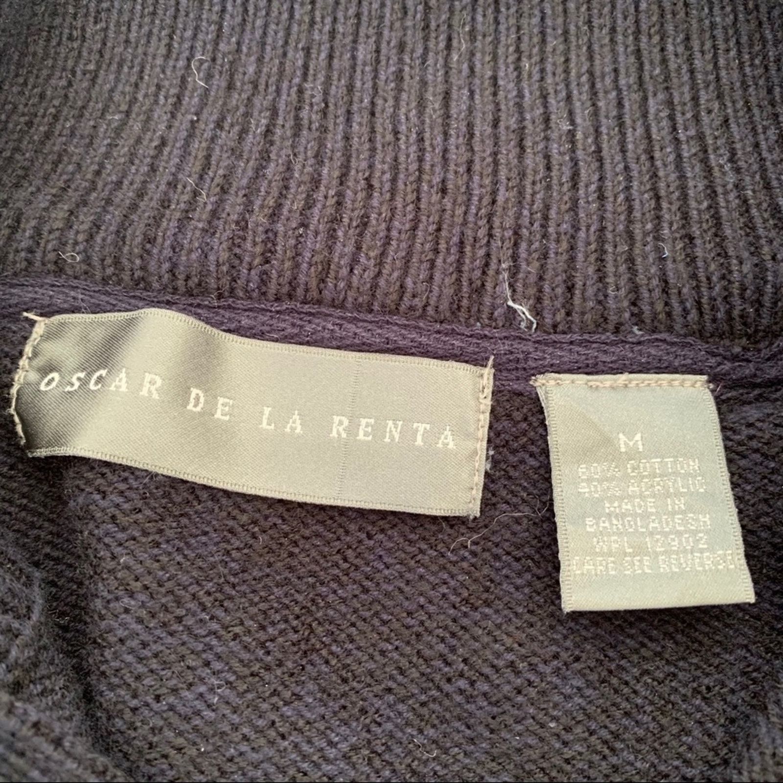 Oscar De La Renta Oscar de la Renta Button up Sweater Men's M Size US M / EU 48-50 / 2 - 4 Thumbnail