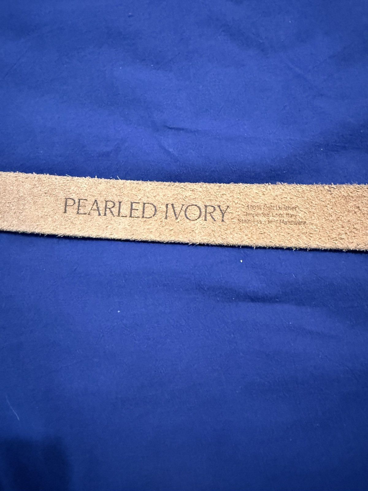 Pearled Ivory Pearled Ivory x Sean Brown Cluster Loop Belt Brown Size 30 - 4 Thumbnail