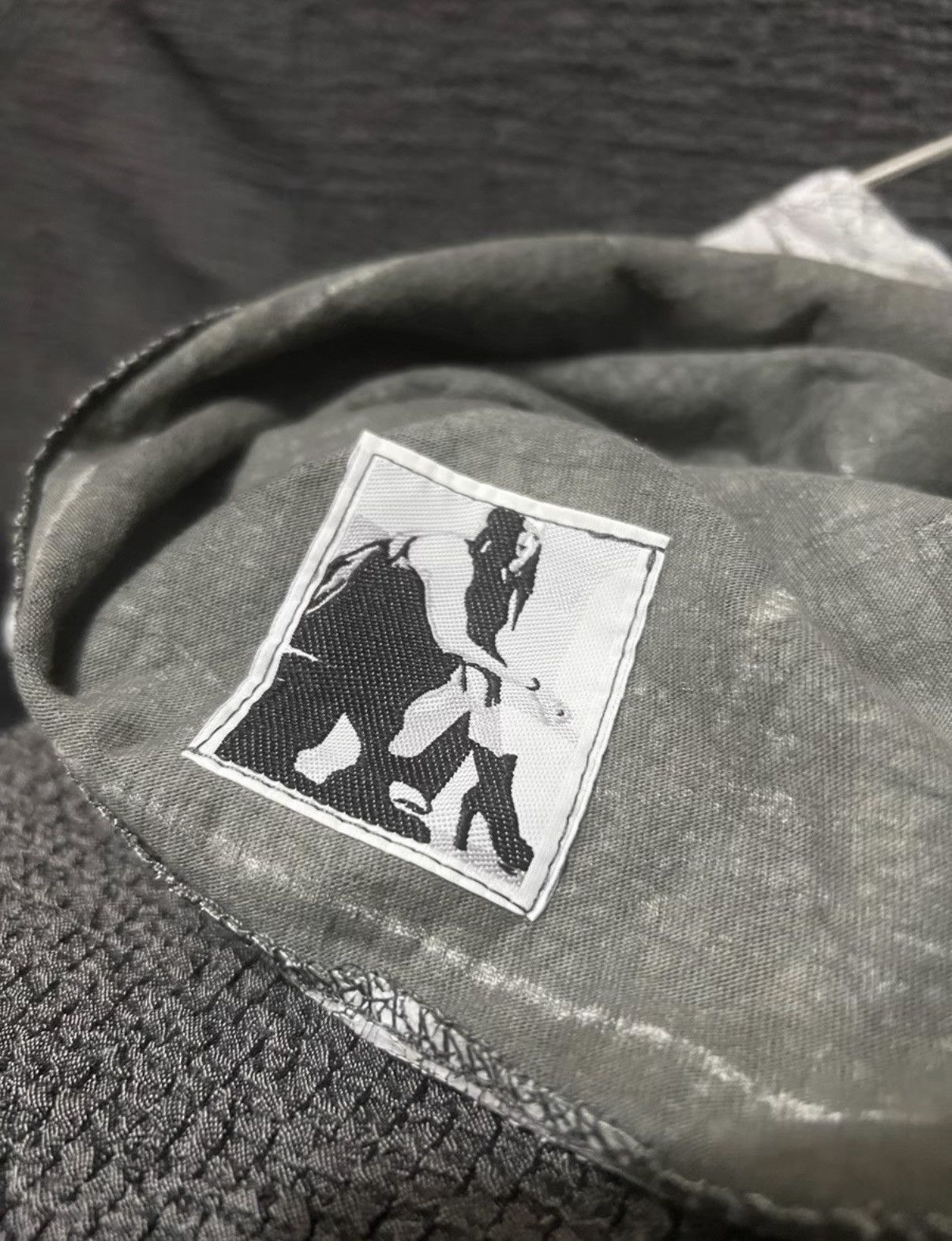 Rick Owens Rick Owens Mainline Cracked Coating Tank Top Base Layer Size US XS / EU 42 / 0 - 6 Thumbnail