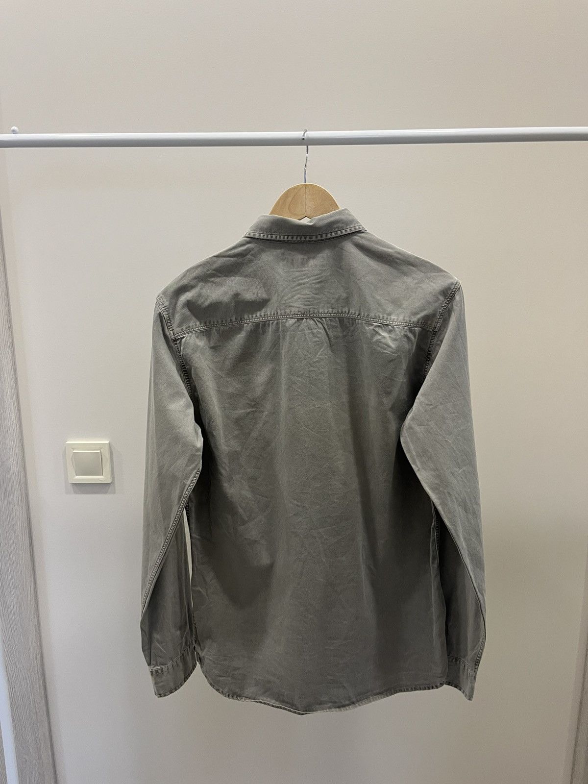 Allsaints Allsaints longsleeve shirt linen S gray Size US S / EU 44-46 / 1 - 3 Thumbnail