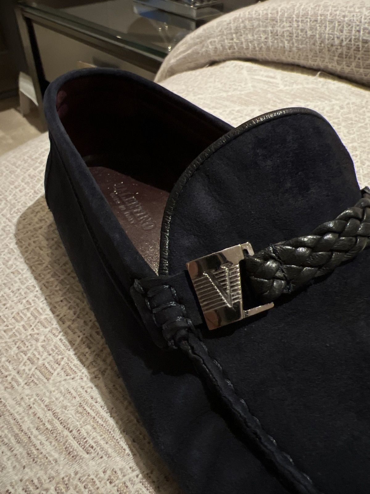 Valentino Valentino Suede Loafers Size US 7.5 / EU 40-41 - 5 Thumbnail