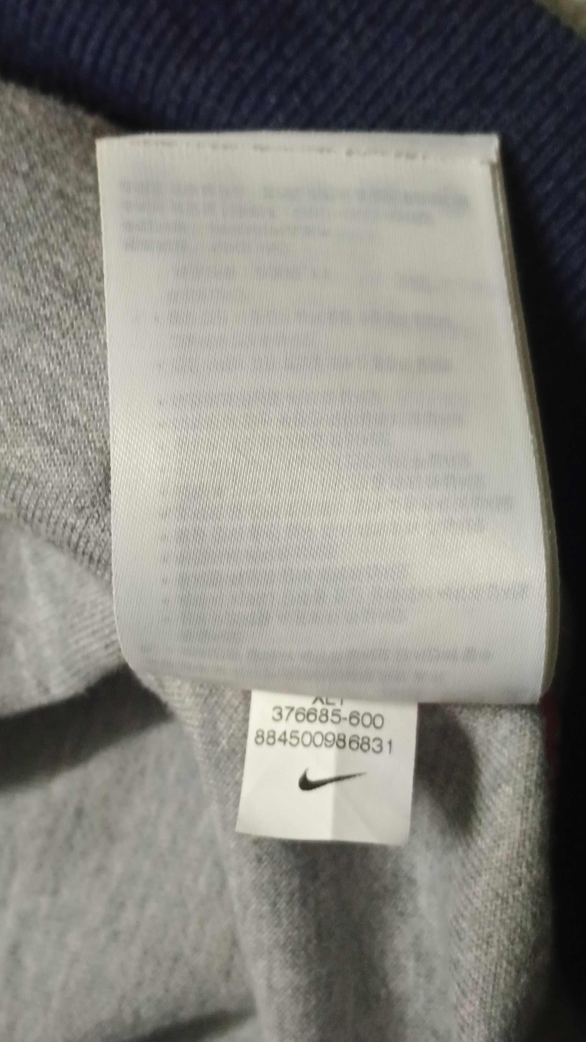 Nike × Vintage Nike Athletic East Hoodie No 10 Size US XL / EU 56 / 4 - 10 Thumbnail
