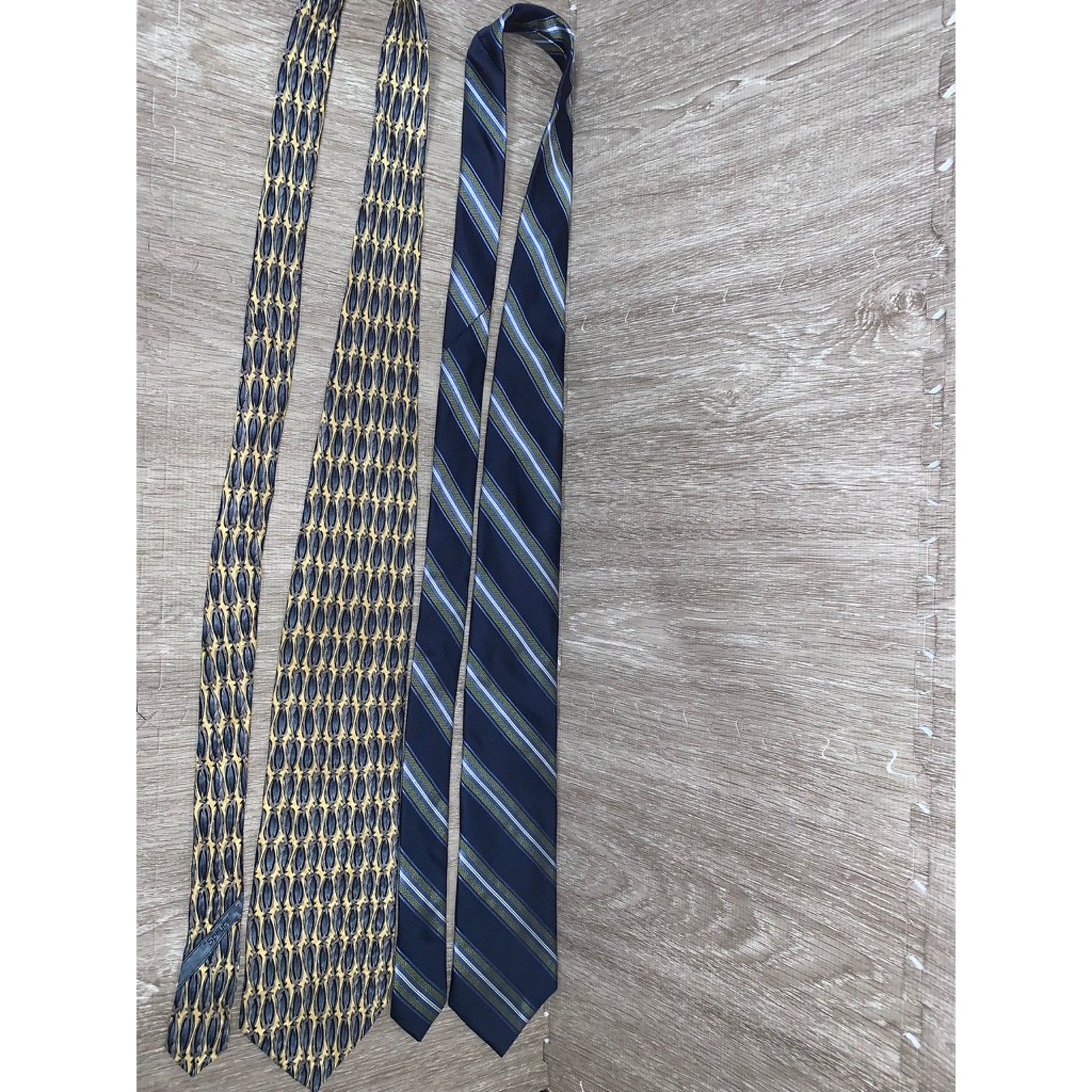 The Unbranded Brand 5 Piece Designer Silk Necktie Set Geometric Multicolor Size ONE SIZE - 10 Thumbnail