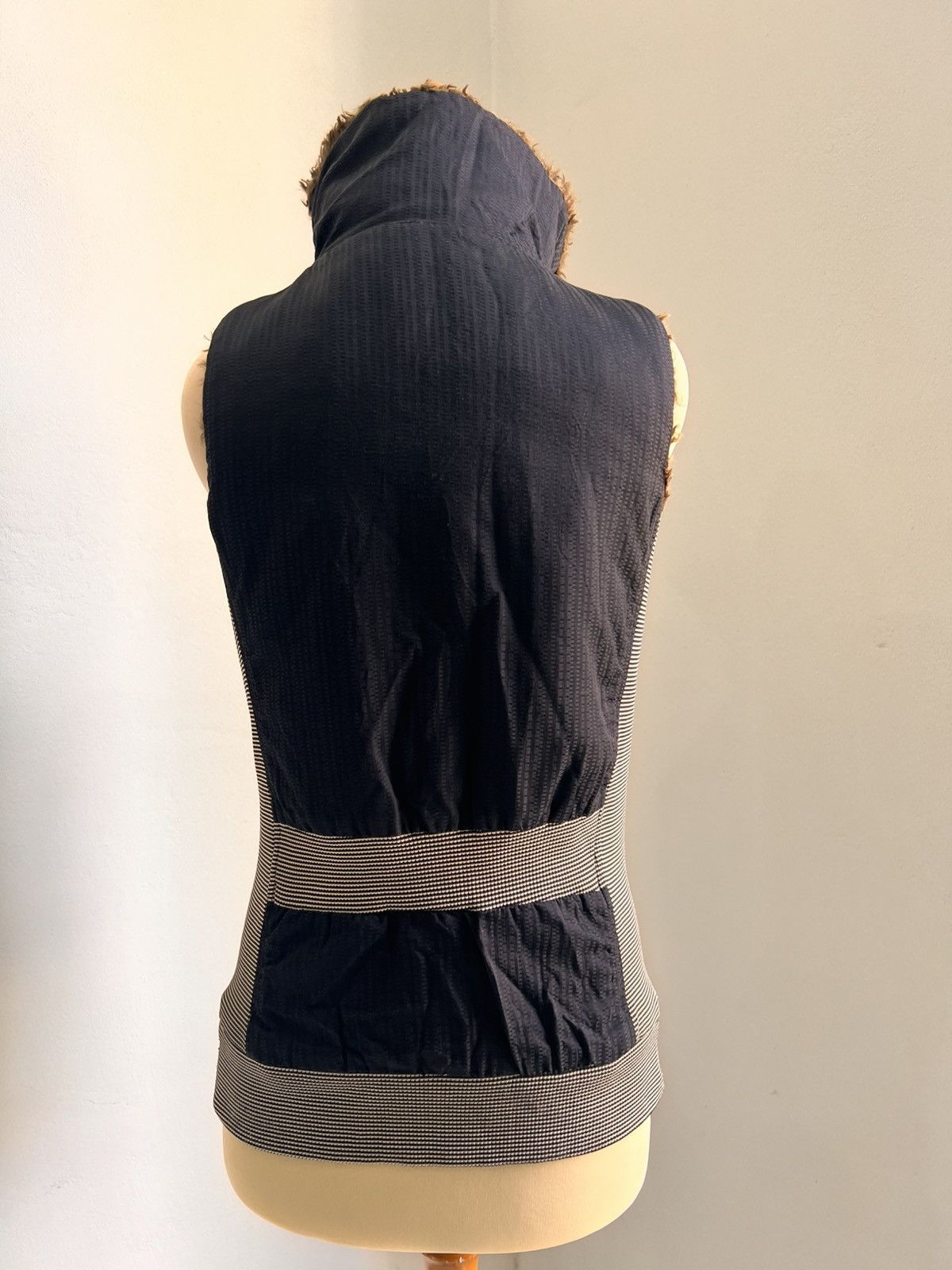 Diesel Reversible Diesel Stretchtable Women Jacket Vest Size XS / US 0-2 / IT 36-38 - 6 Thumbnail