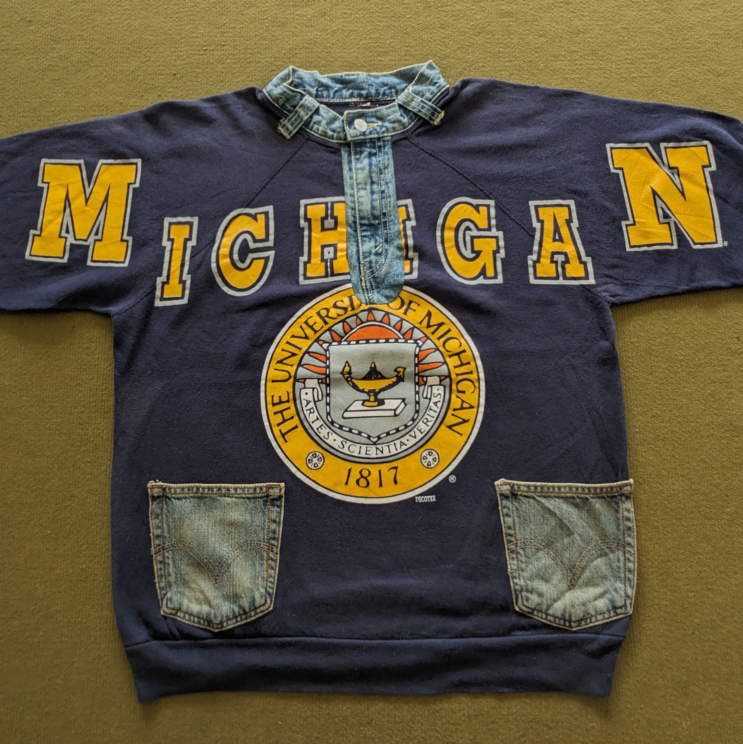 Orvis Vintage University Of MICHIGAN Sweatshirt Size US L / EU 52-54 / 3 - 2 Thumbnail