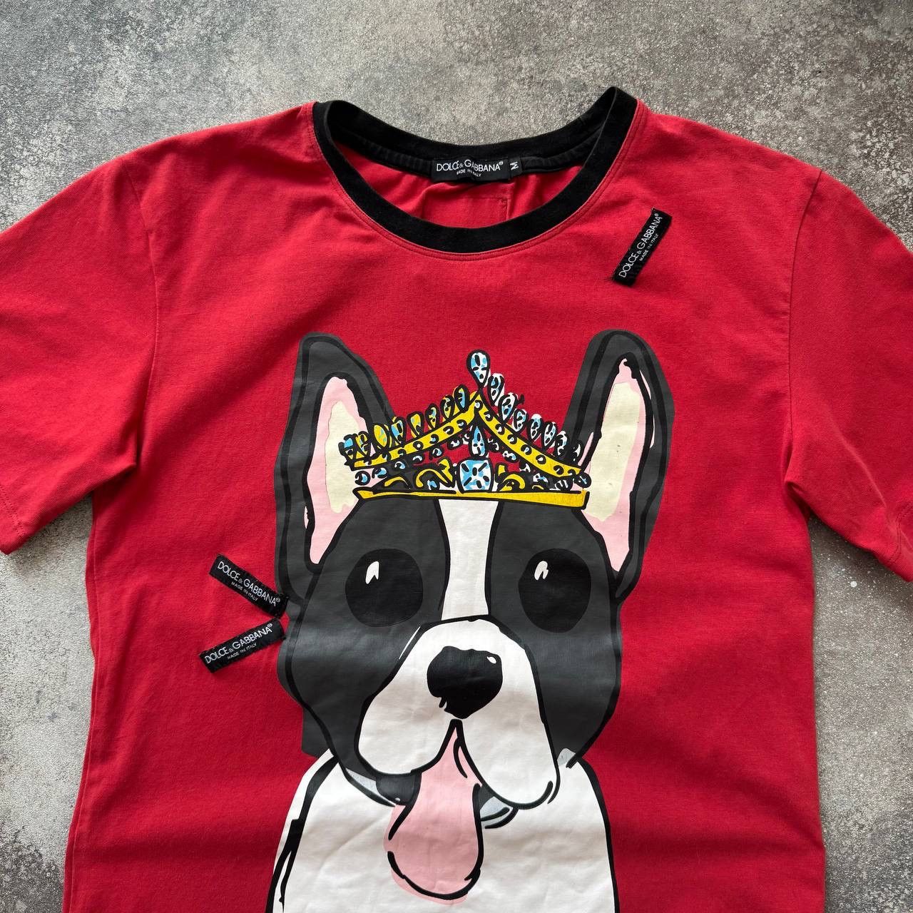 Dolce & Gabbana Dolce & Gabbana Dog Printed Y2K Sexy T-Shirt Size M / US 6-8 / IT 42-44 - 3 Thumbnail