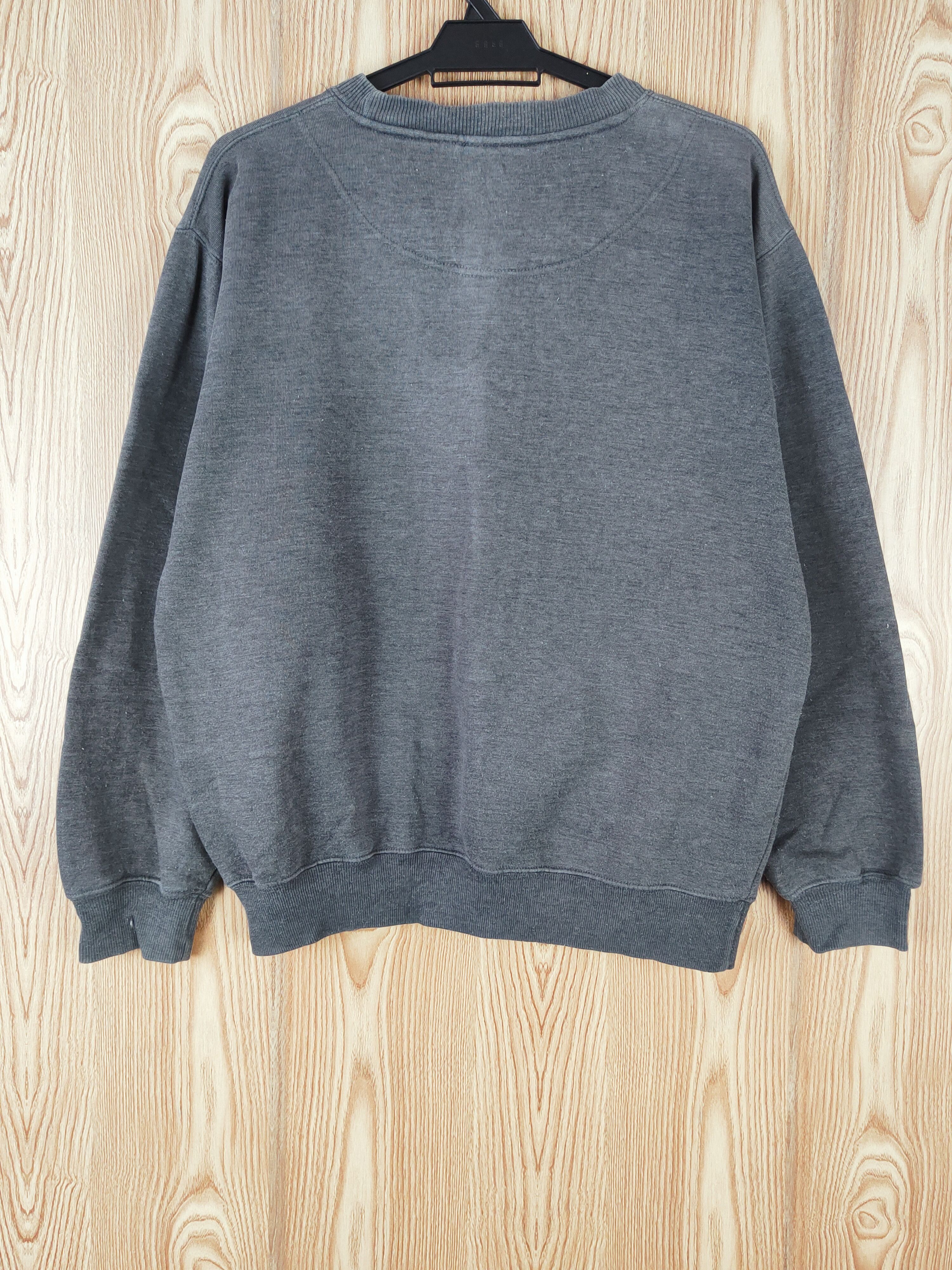 Japanese Brand × Vintage Vintage Faded Slash² Dark Gray Sweatshirts Size US M / EU 48-50 / 2 - 8 Thumbnail