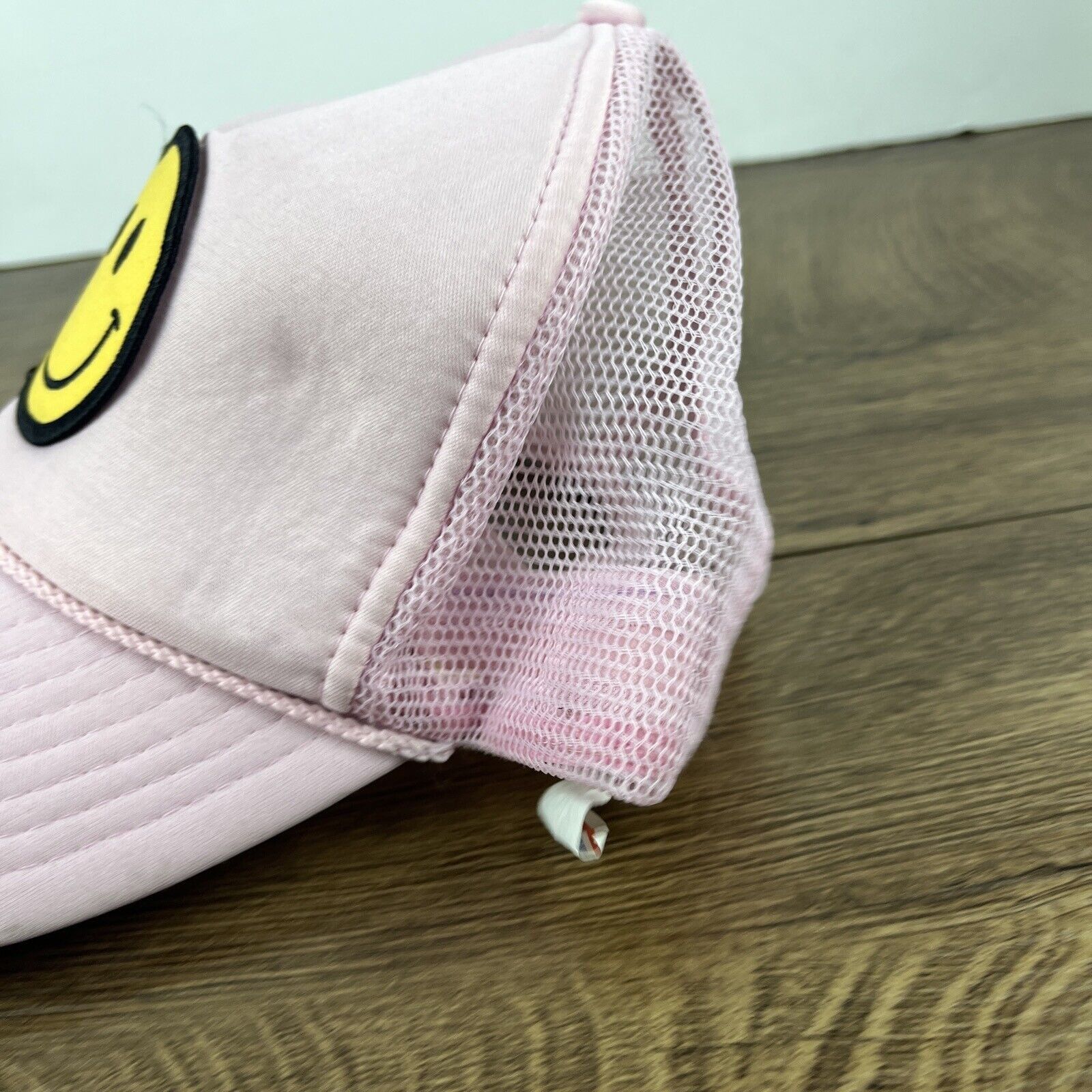 Other Smiley Face Snapback Hat Smile Hat Pink Hat Adjustable Adult Size ONE SIZE - 9 Thumbnail