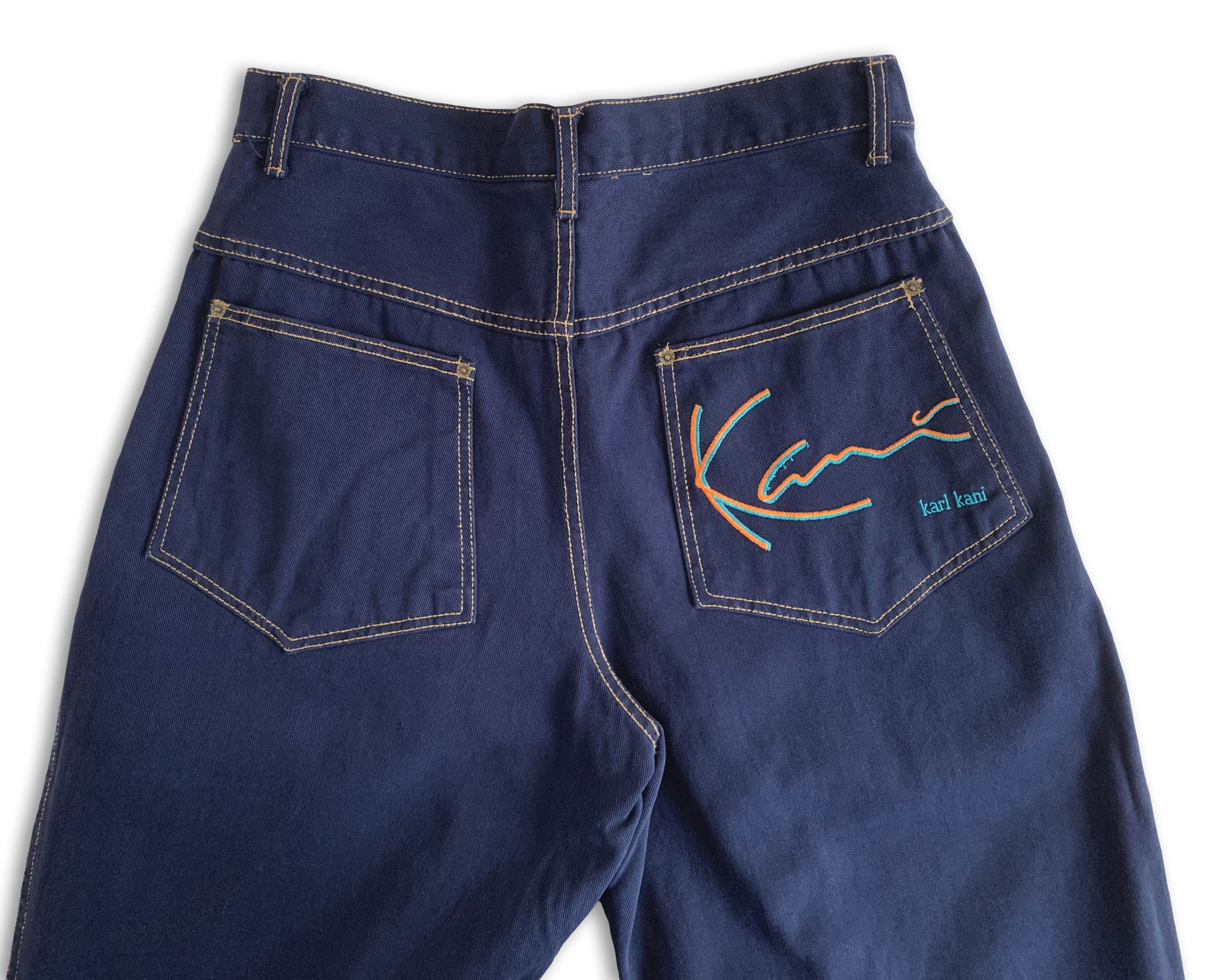 Karl Kani Vintage 90s KARL KANI Jeans Pants Denim 2pac Tupac Hip hop Size US 34 / EU 50 - 5 Thumbnail
