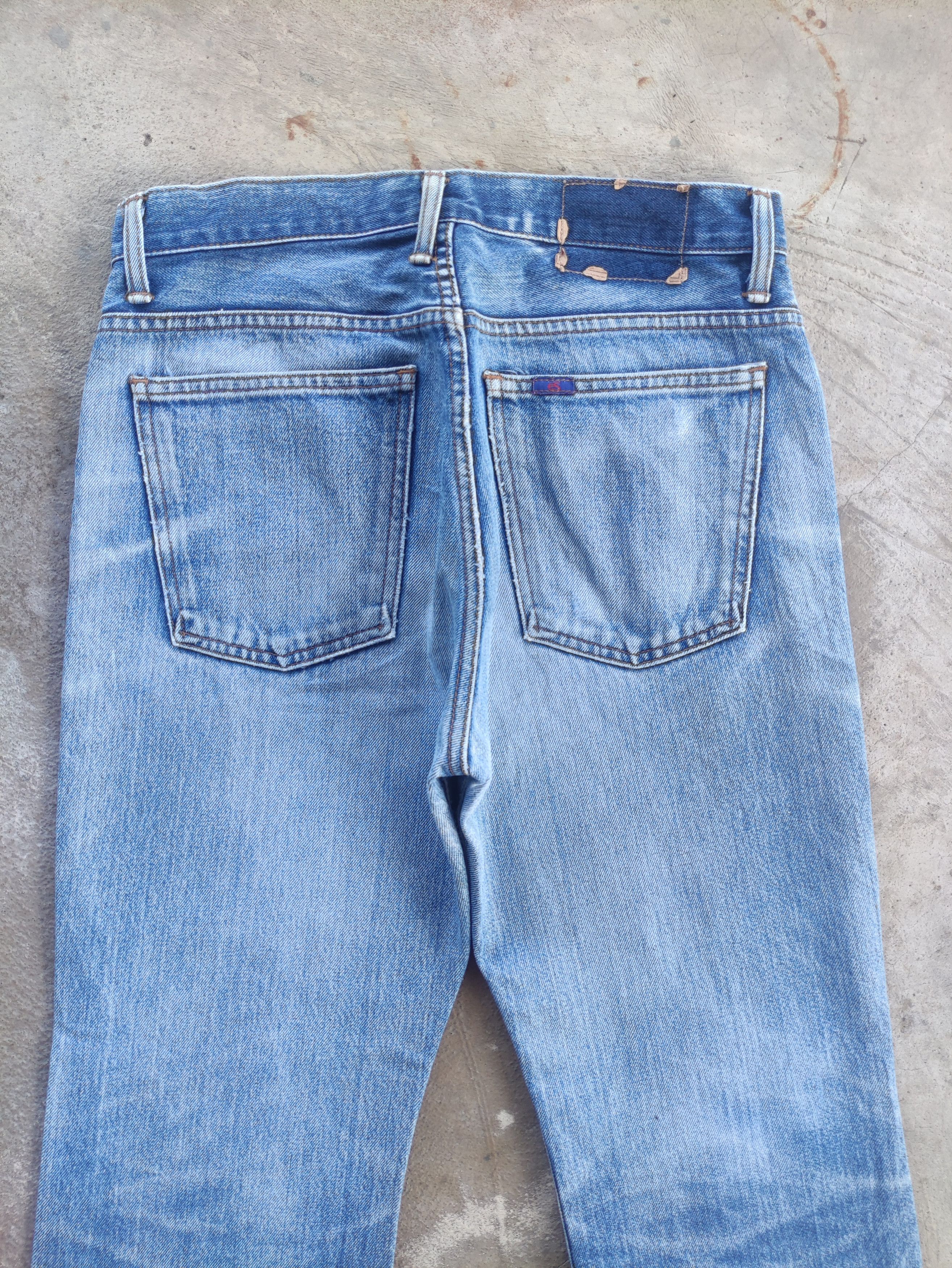 Edwin Vintage Edwin Japan Micro Flare Distressed Jean Size US 32 / EU 48 - 10 Thumbnail