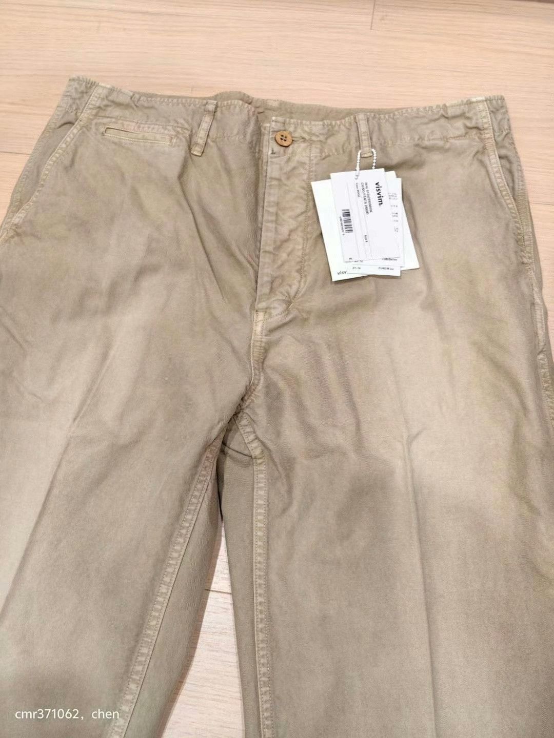Visvim VISVIM 24AW CHINO PANTS DMGD Size US 36 / EU 52 - 2 Thumbnail