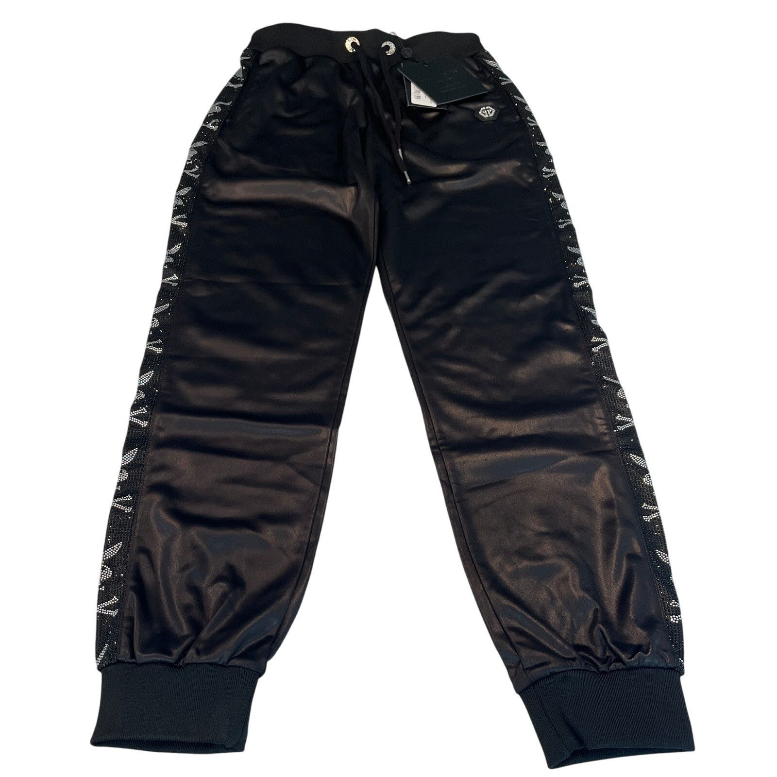 8-23 PHILLIPP PLEIN x PLAYBOY Women's Joggers Black XL