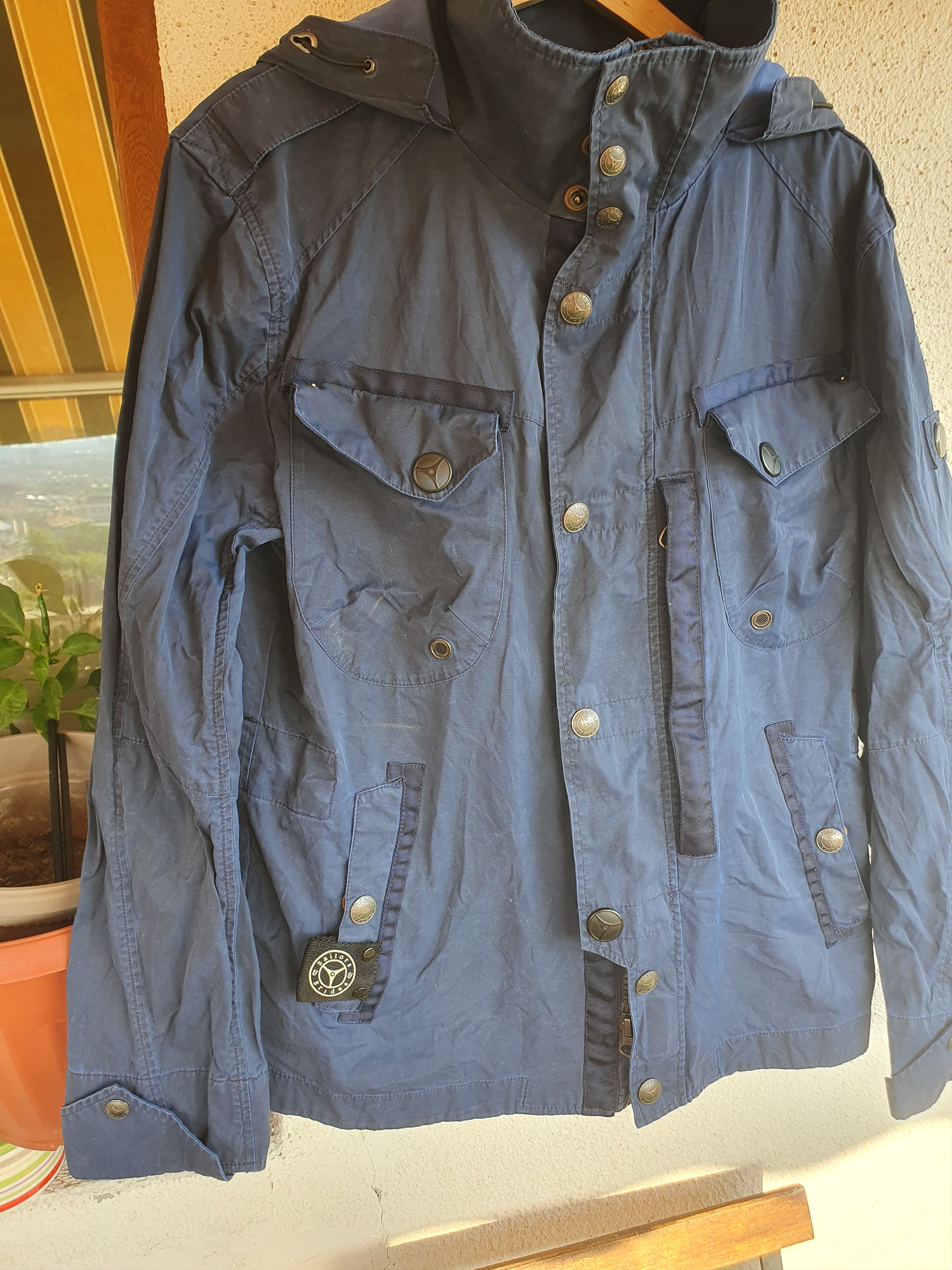 Other Sailors & Brides Devonvale Windbreaker Navy jacket sz L Size US L / EU 52-54 / 3 - 8 Thumbnail