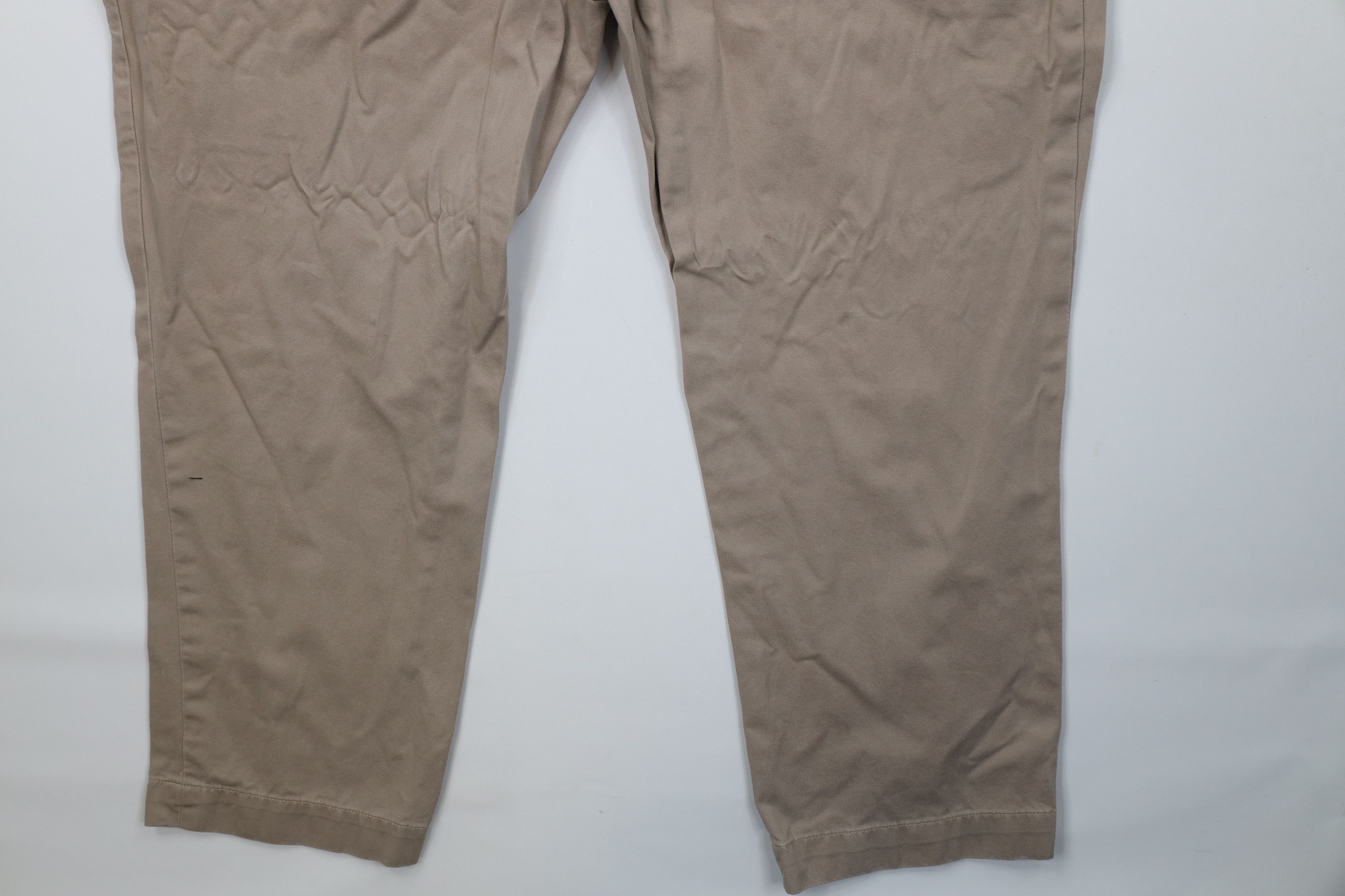 Ralph Lauren Vintage 90s Ralph Lauren Wide Leg Chino Pants Beige Cotton Size US 42 / EU 58 - 11 Thumbnail