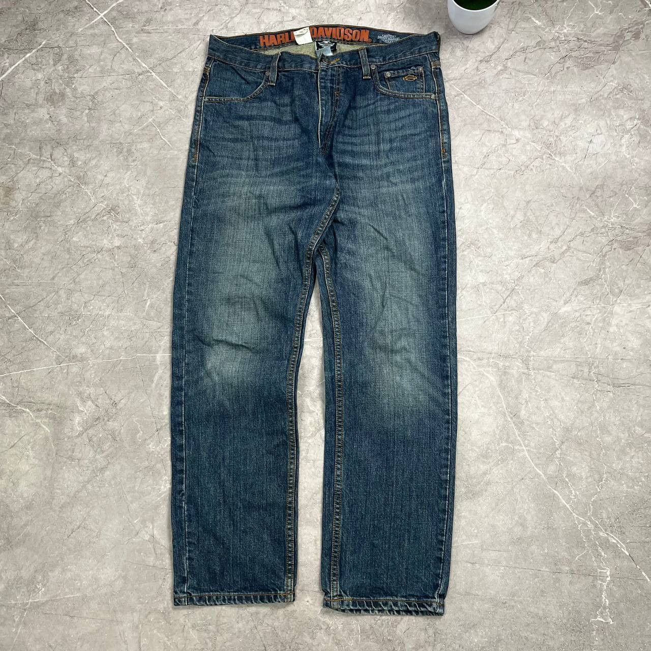Harley Davidson Harley Davidson Men's Motorcycle Jeans with Knee size 32x30 Size US 33 - 20 Thumbnail