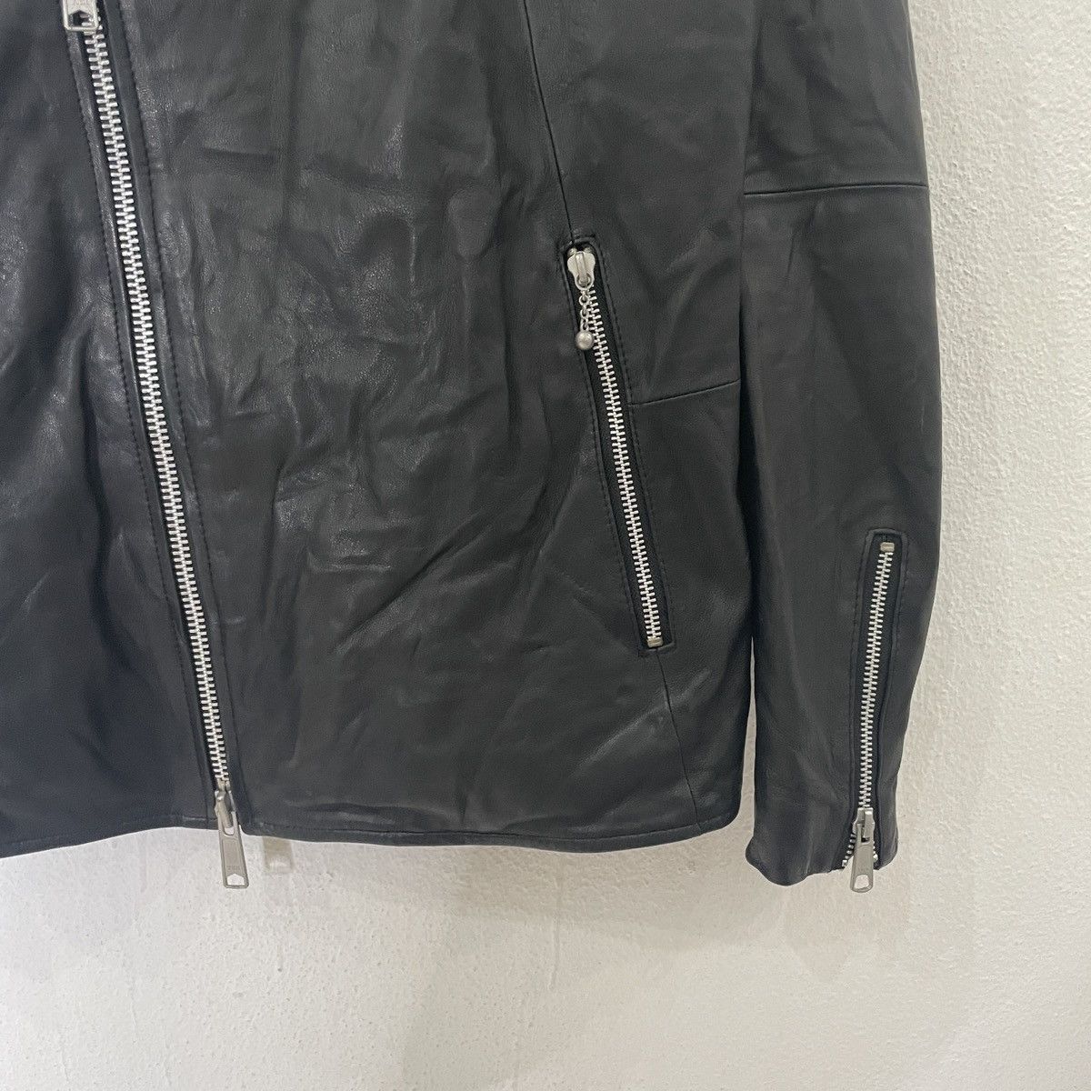 STUDIOUS × Seditionaries Vintage Studious Bikers Leather Jacket Size M / US 6-8 / IT 42-44 - 2 Thumbnail