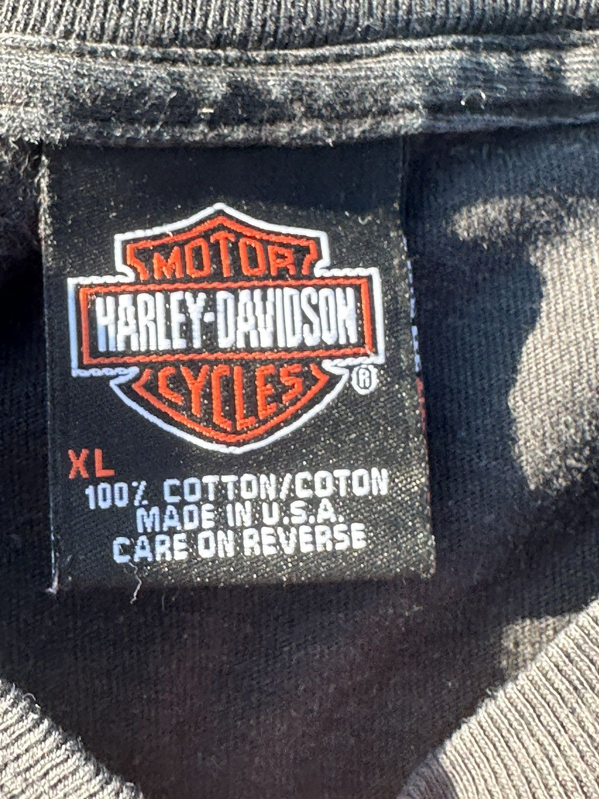Harley Davidson 2002 Harley Chicago Tee made in USA Size US XL / EU 56 / 4 - 4 Thumbnail