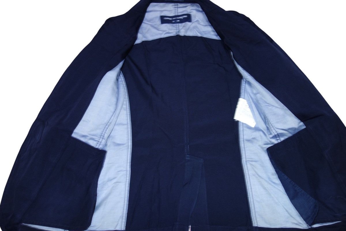 Comme des Garcons Homme Commedes Garcons Homme Navy Blazer Size US XS / EU 42 / 0 - 3 Thumbnail