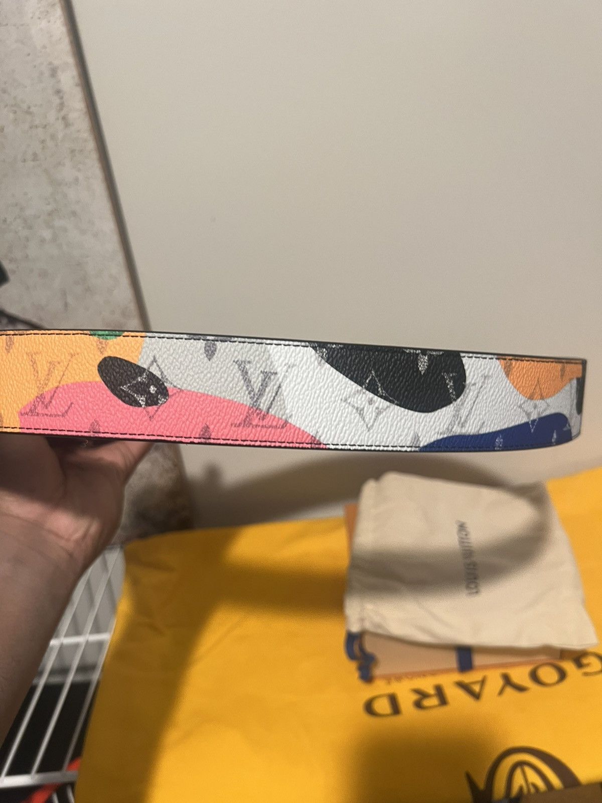 Louis Vuitton Louis Vuitton LV Kid Super Reversible Belt Size 44 - 9 Thumbnail