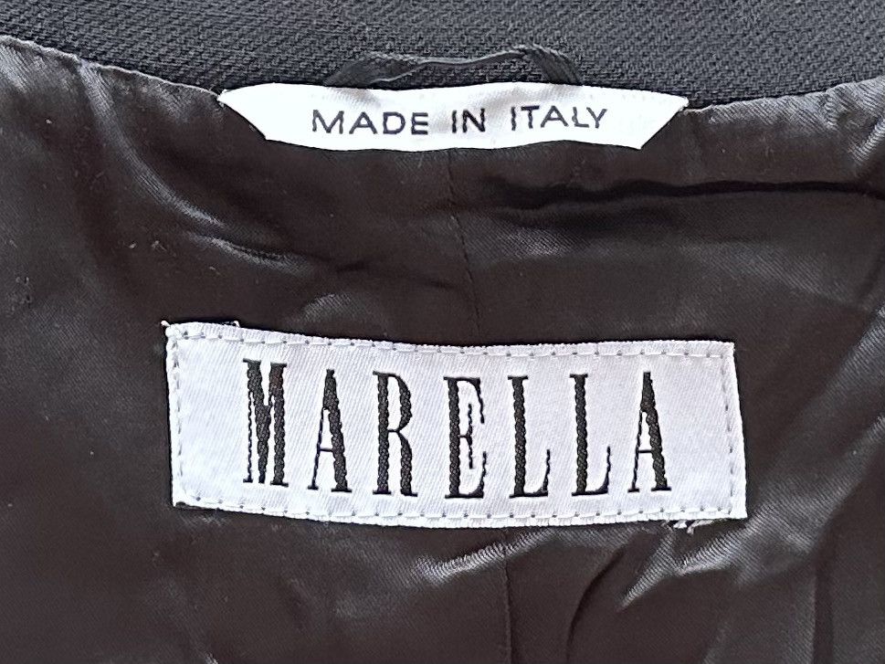 Marella × Max Mara Marella by Max Mara Italy Coat Jacket 100% Wool Women's US 8 Size L / US 10 / IT 46 - 4 Thumbnail