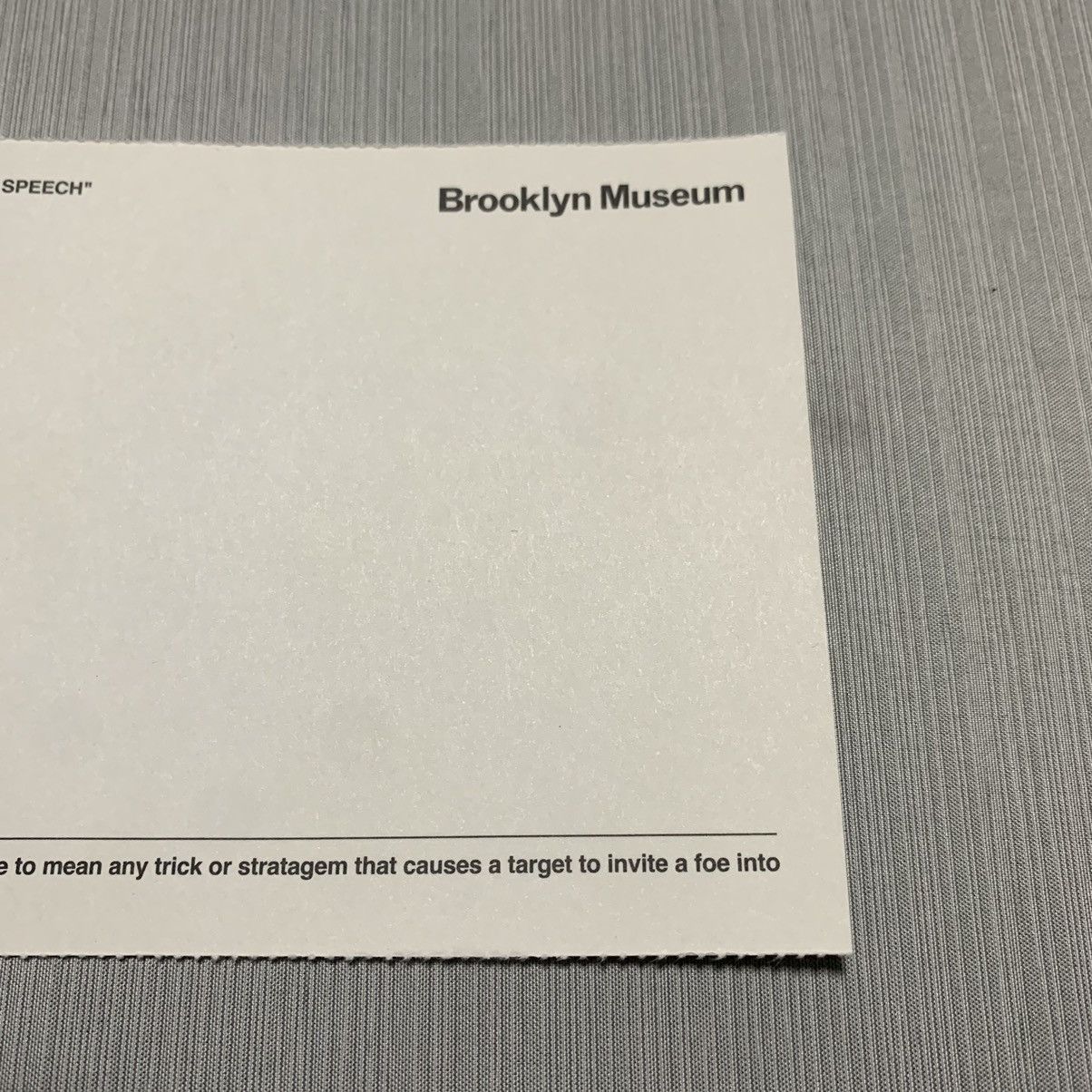 Virgil Abloh Virgil Abloh Postcard “Trojan Horse” Size ONE SIZE - 8 Thumbnail