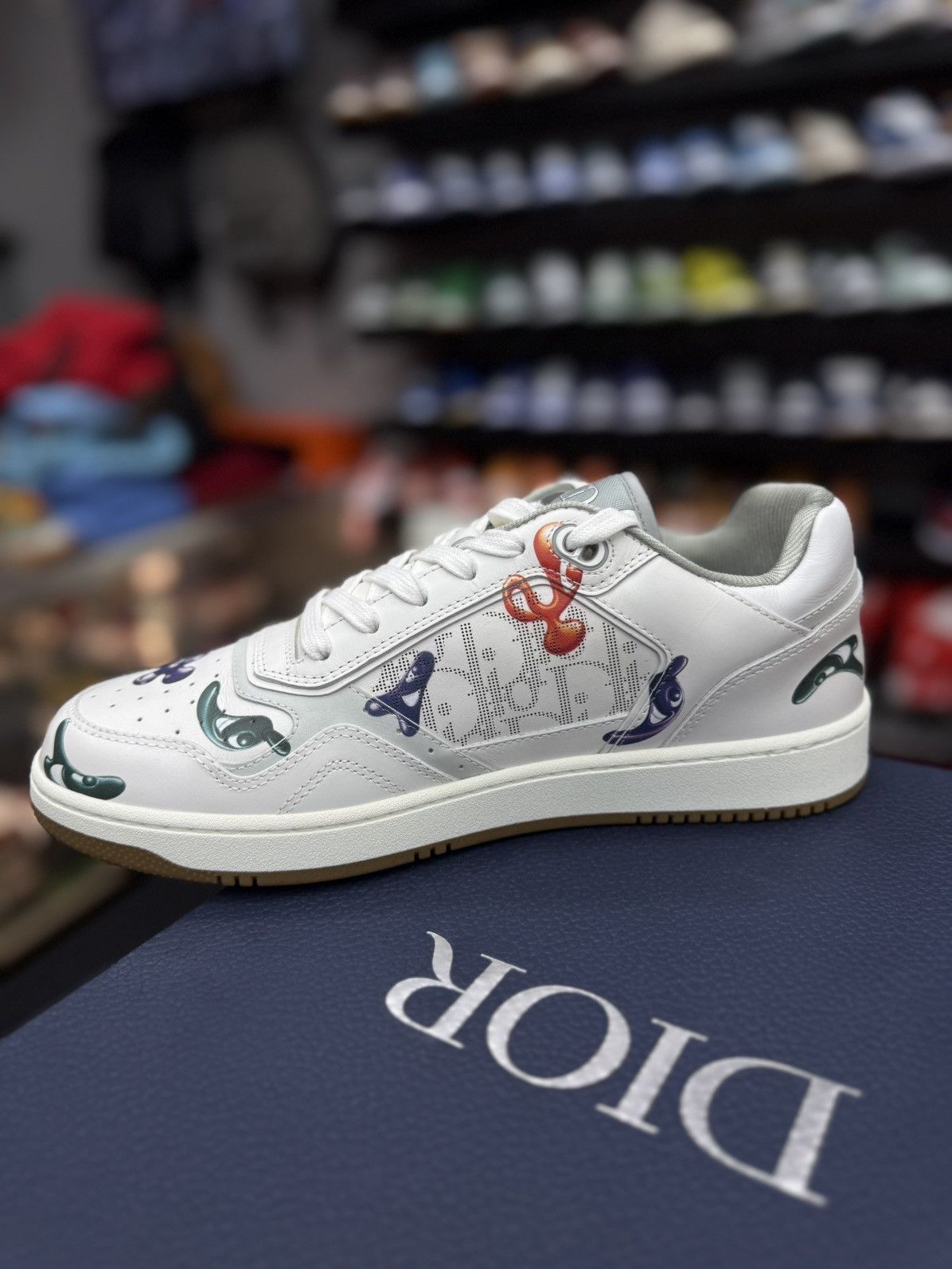 Dior Dior x Kenny Scharf B27 Low Top Sneakers 43EUS/10US NEW Size US 10 / EU 43 - 5 Thumbnail