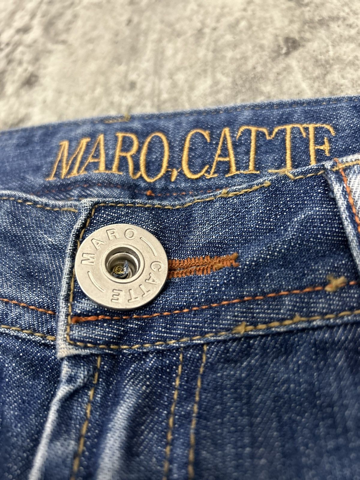Hysteric Glamour × Japanese Brand × Seditionaries Maro Cate Cargo Baggy Distressed Jeans Size US 30 / EU 46 - 8 Thumbnail