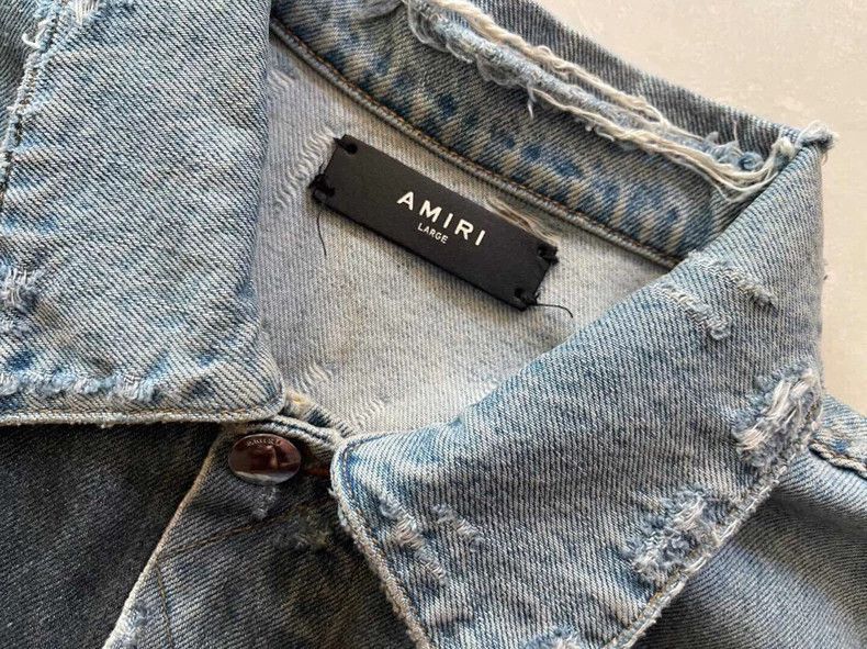 Amiri Amiri Classic 18th Quarter Coconut Tree Rendering Jacket-25 Size US L / EU 52-54 / 3 - 3 Thumbnail