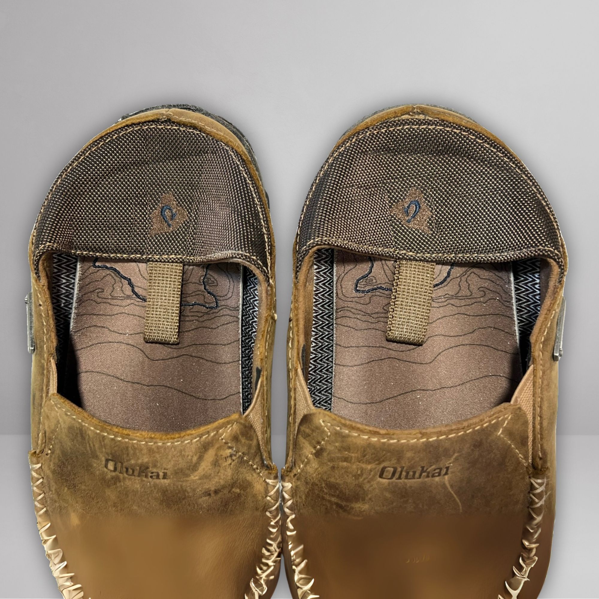 Olukai Olukai NA’I WP Men’s Waterproof Slip-On Loafers US 9 (10336- Size US 9 / EU 42 - 2 Thumbnail