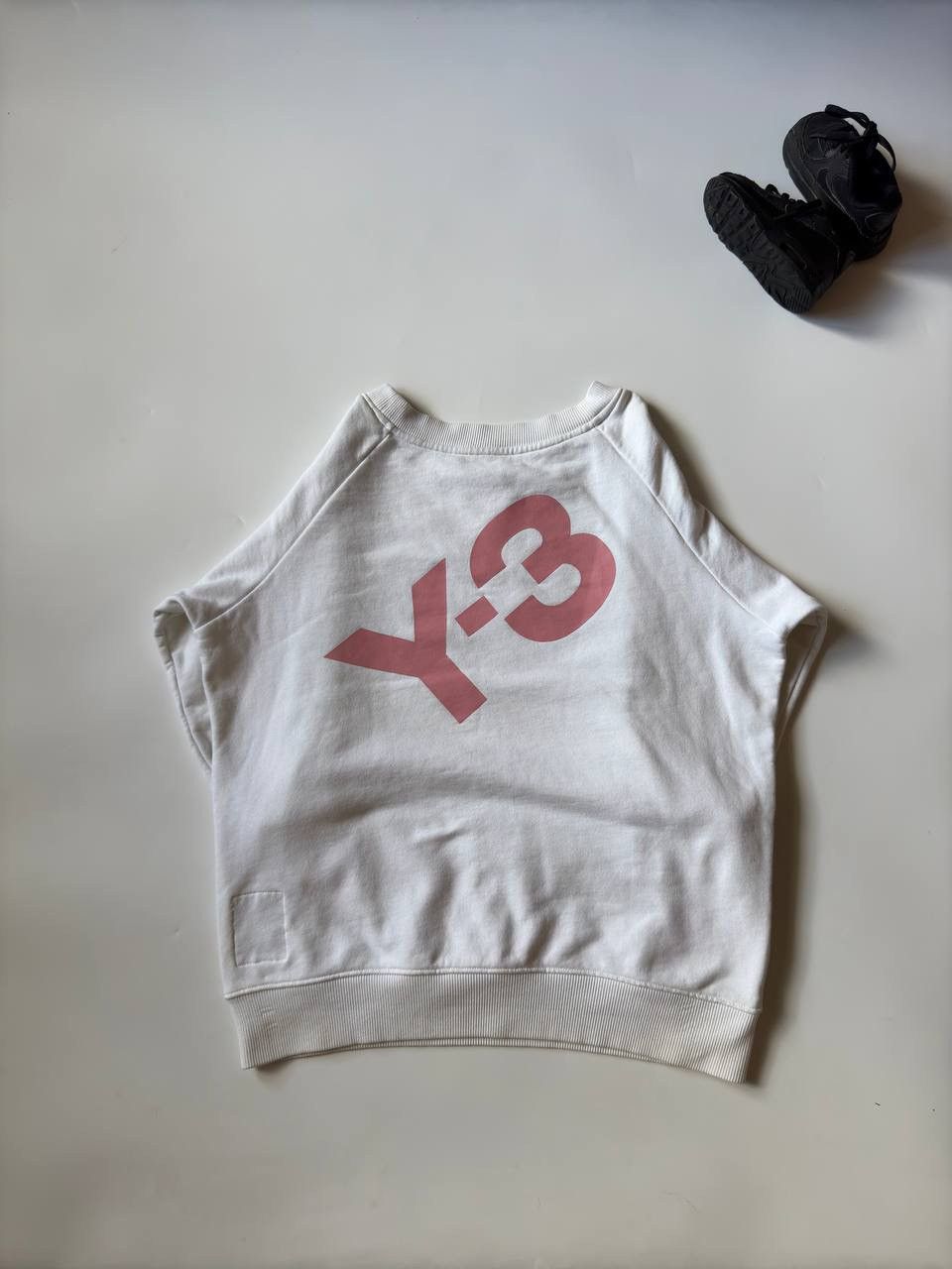 Yohji Yamamoto Y3 white sweatshirt M sz
