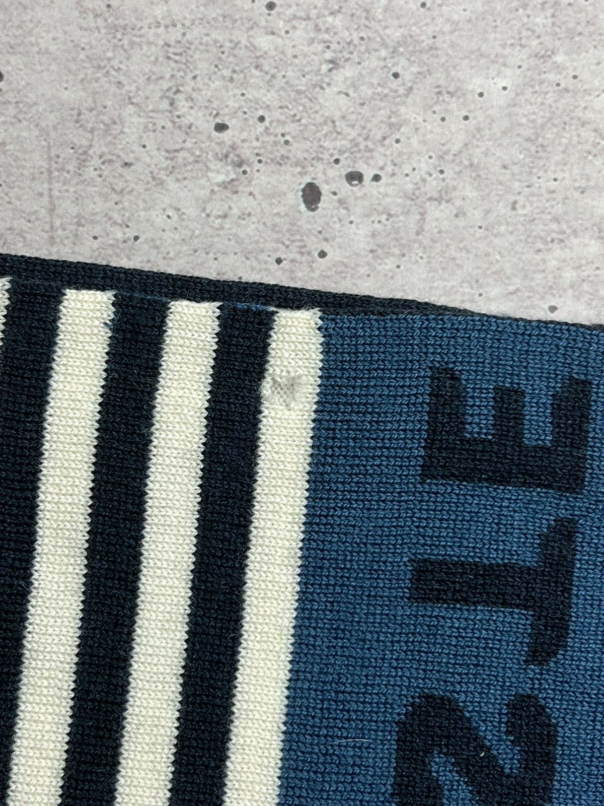 Lacoste × Vintage Vintage Lacoste Laine Wool Scarf Size ONE SIZE - 6 Thumbnail