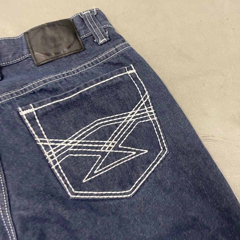 Vintage Baggy Y2K old skool Jeans 36x32 Size US 36 / EU 52 - 3 Thumbnail