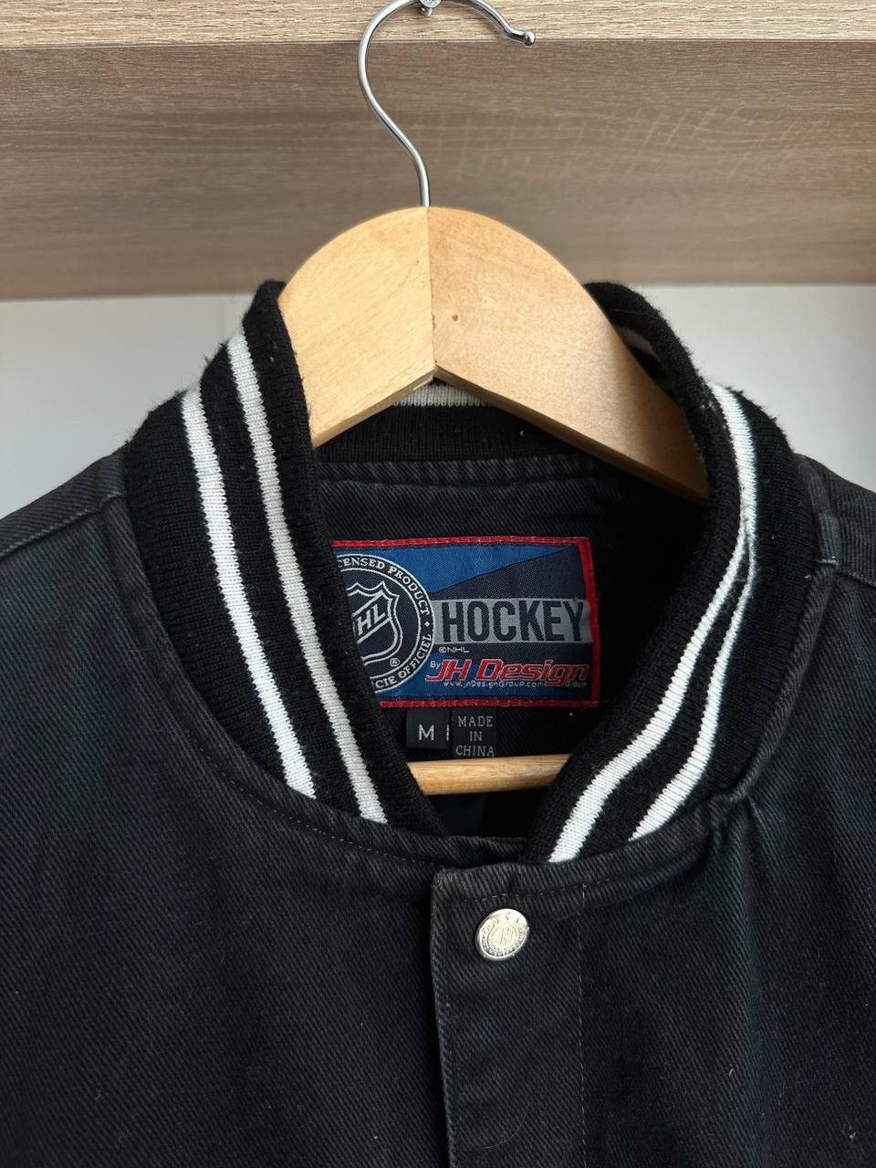 NHL × Vintage Vintage Hockey Delong NHL Boston Bruins Bomber Jacket Size US M / EU 48-50 / 2 - 16 Thumbnail