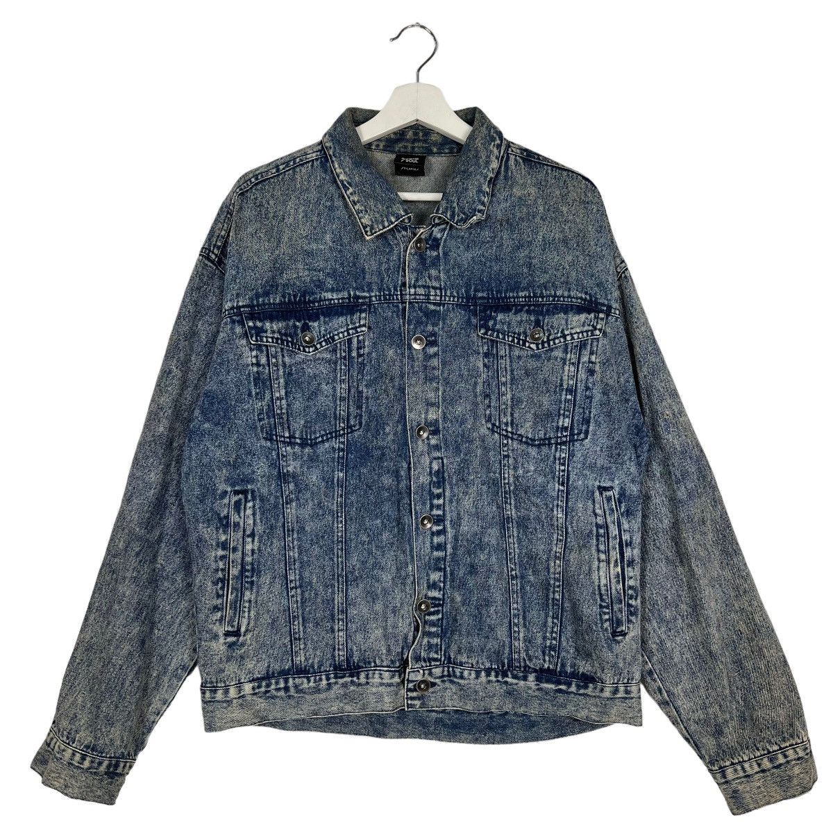 🔥 B ONE SOUL DYED DENIM TRUCKER JACKET